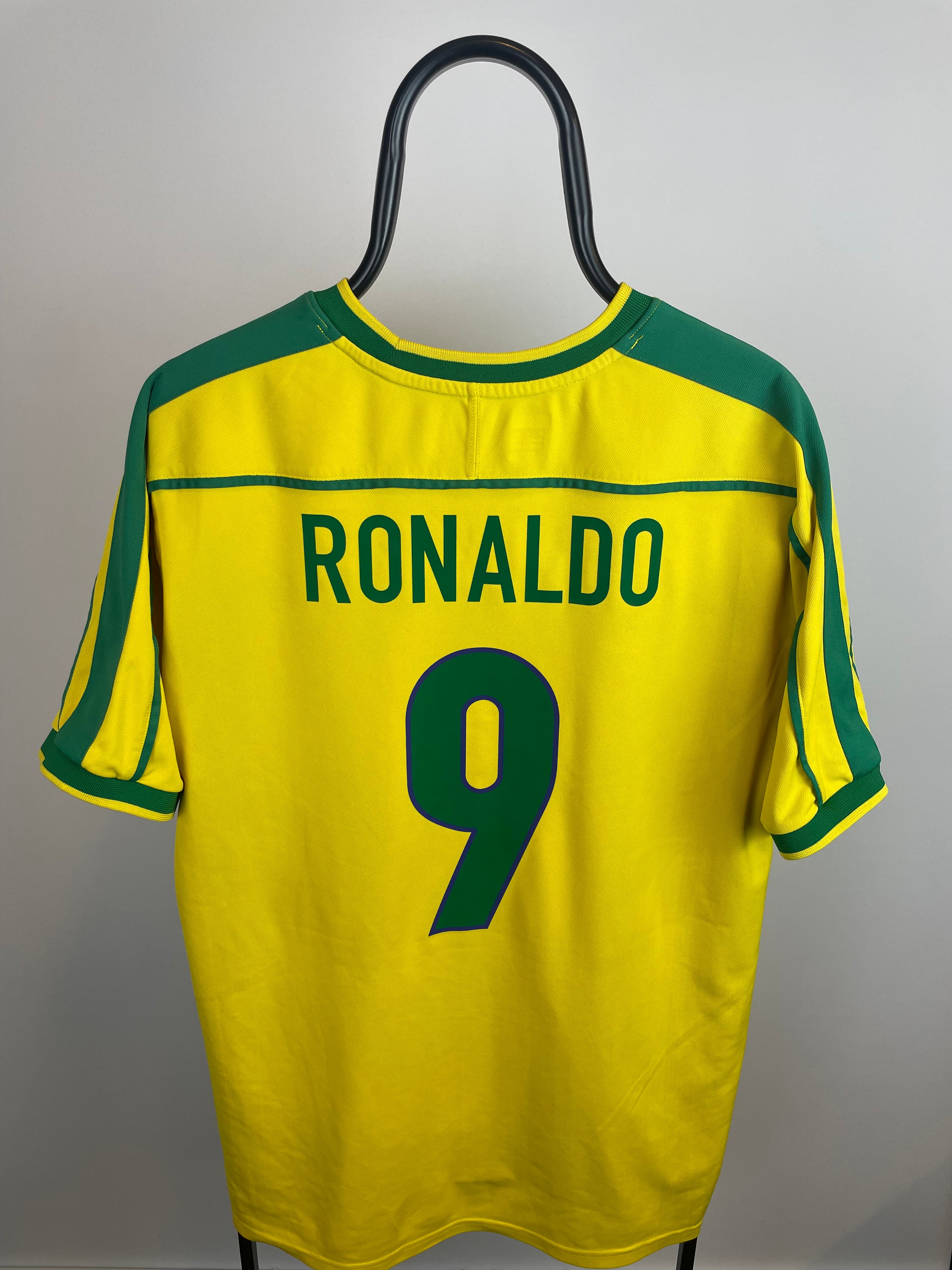 Ronaldo Nazario Brasilien 98/00 hjemmebanetrøje - XL