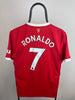 Cristiano Ronaldo Manchester United 21/22 hjemmebanetrøje - M