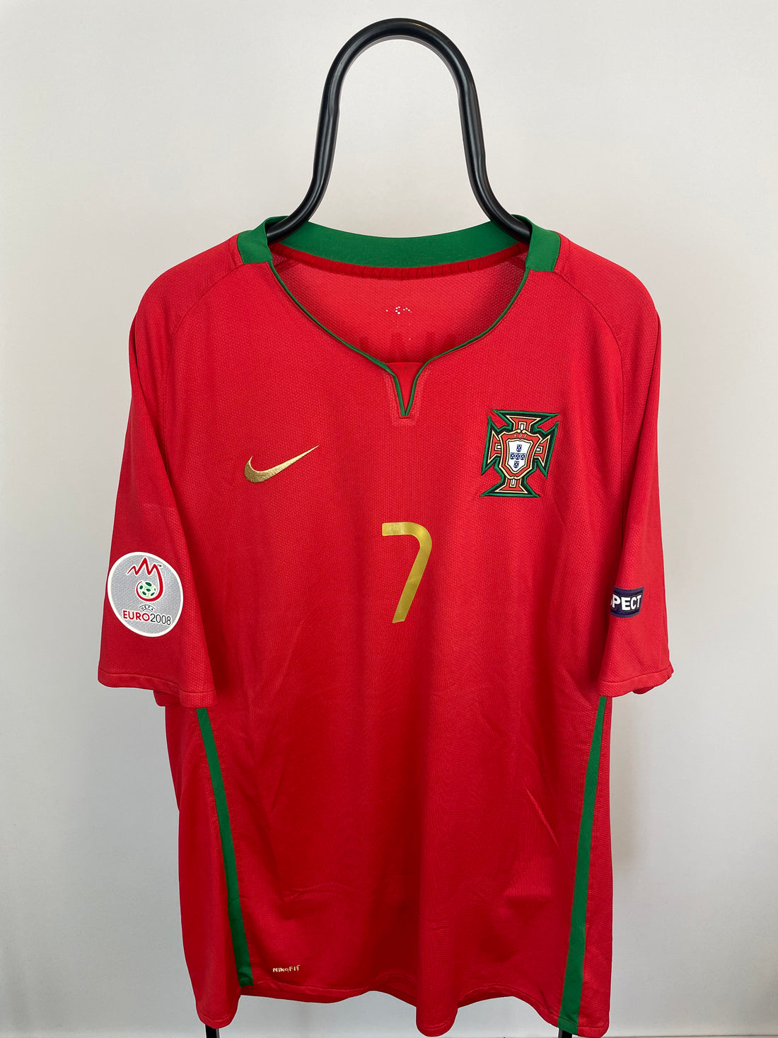 Cristiano Ronaldo Portugal 08/10 hjemmebanetrøje - XL