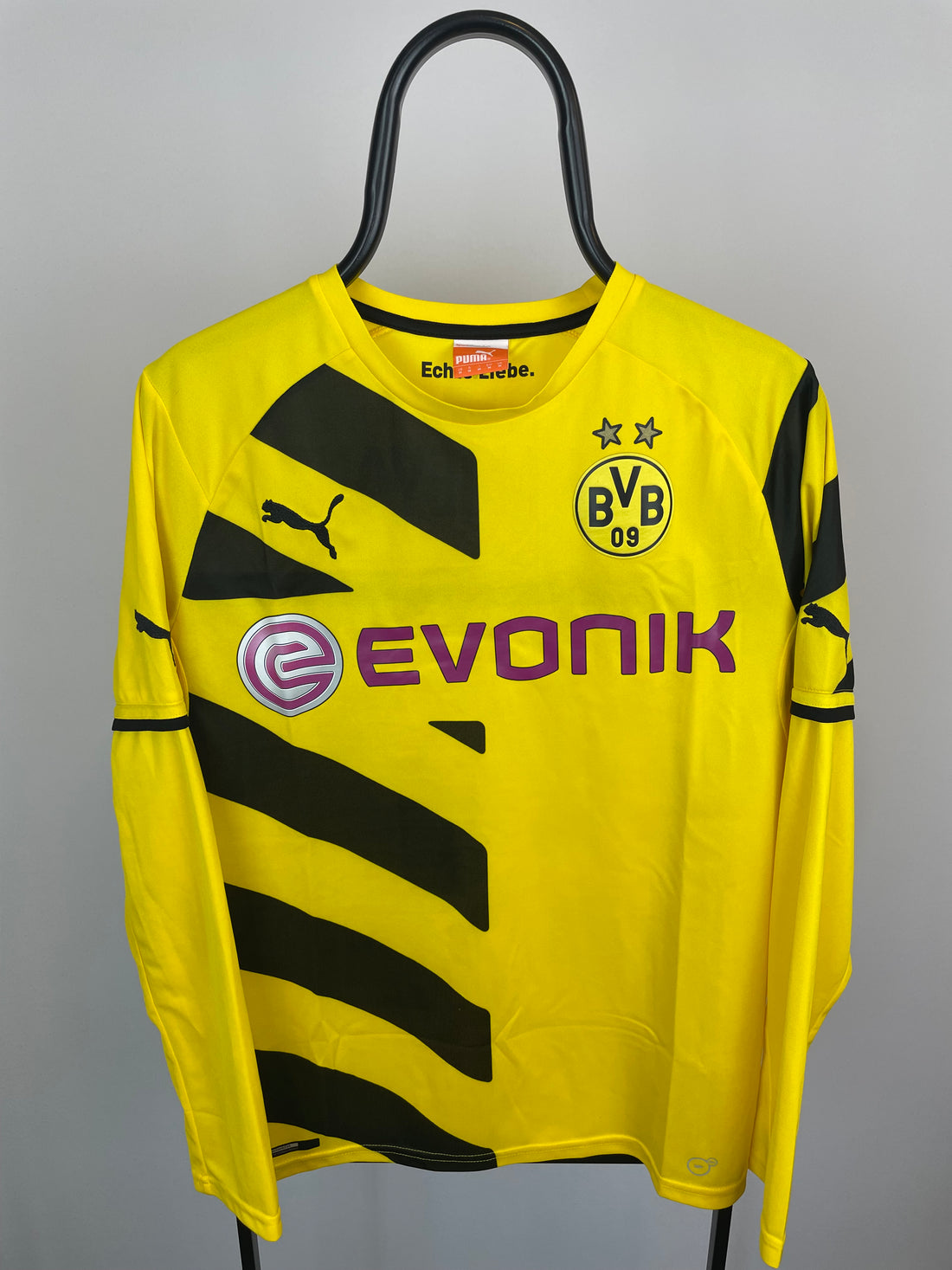 Pierre-Emerick Aubameyang Borussia Dortmund 14/15 langærmet hjemmebanetrøje - M