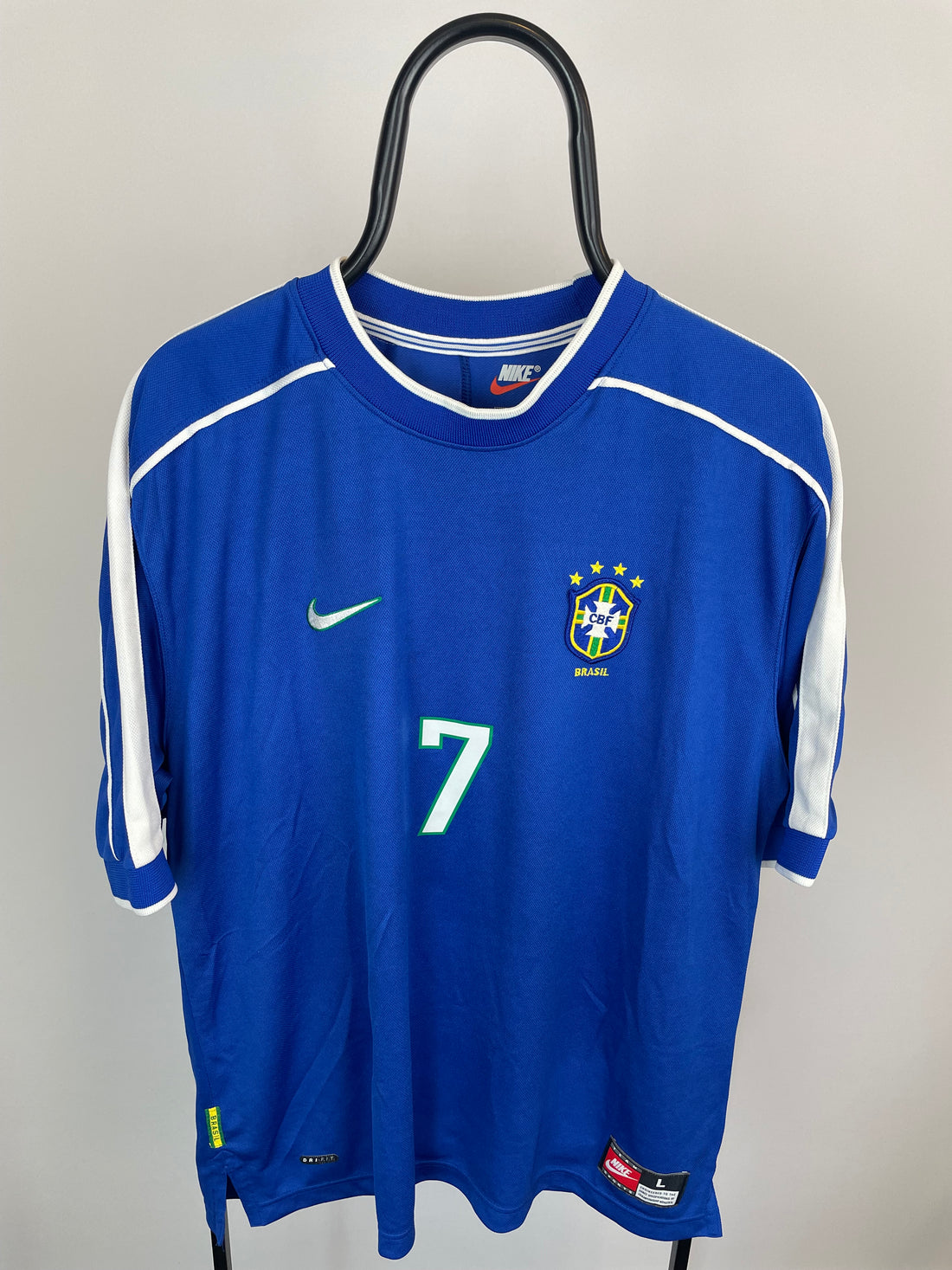 Ronaldinho Brasilien 98/00 udebanetrøje - L