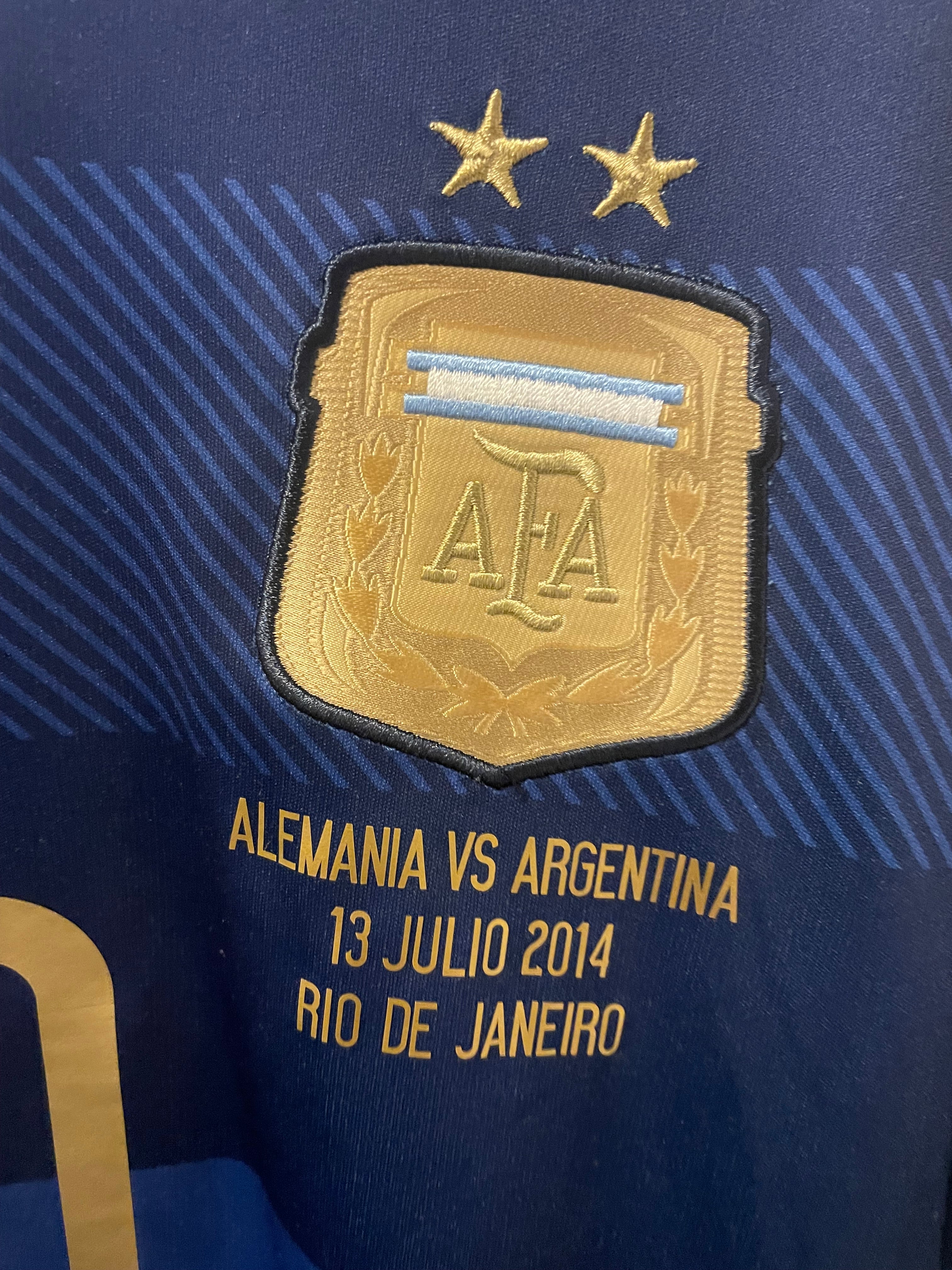 Lionel Messi Argentina 14/15 udebanetrøje FINALEDETALJER - M