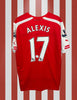 Alexis Sanchez Arsenal 14/15 SIGNERET hjemmebanetrøje - XXL