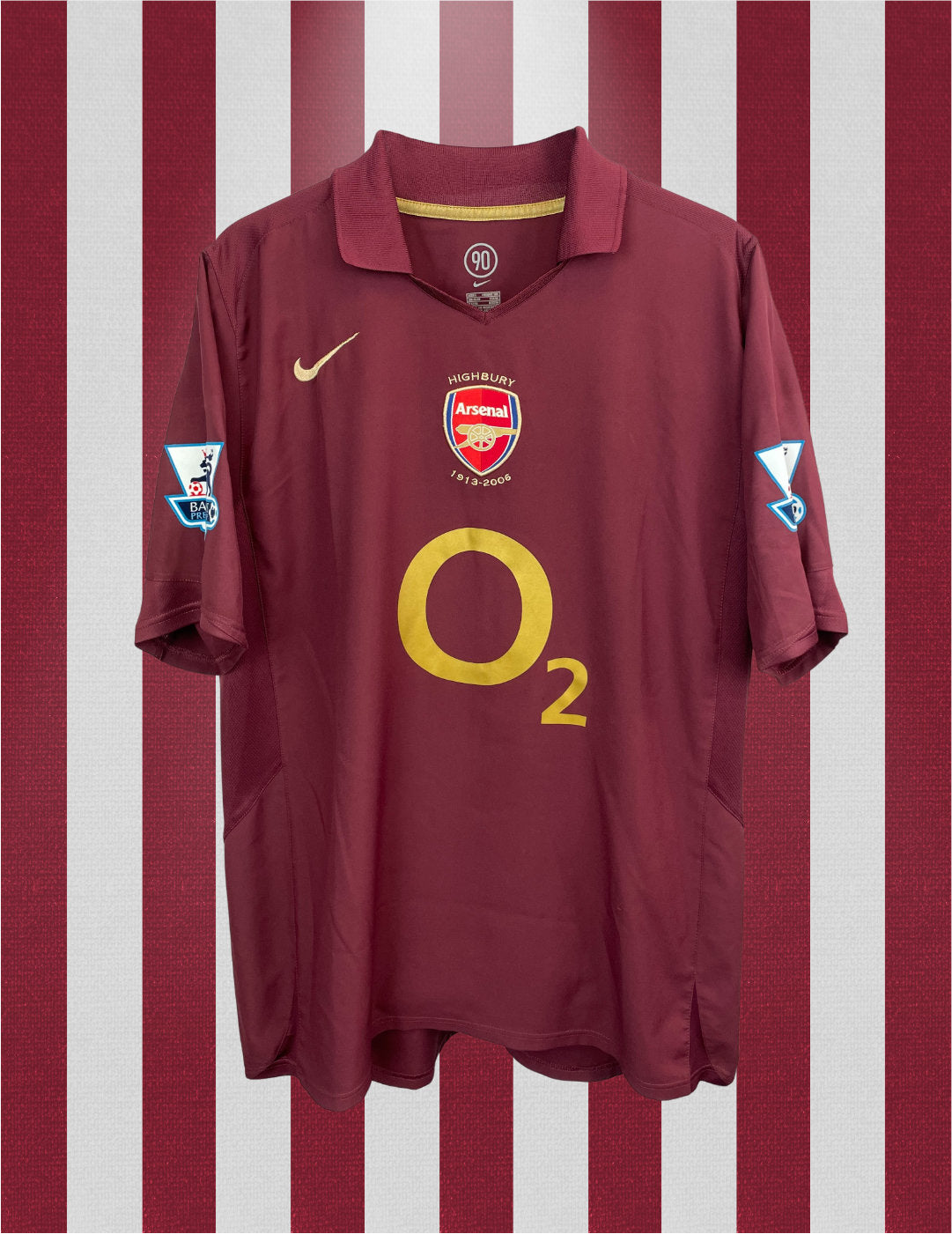 Thierry Henry Arsenal 05/06 hjemmebanetrøje - L