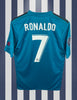Cristiano Ronaldo Real Madrid 17/18 3 trøje - M