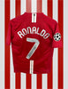 Cristiano Ronaldo Manchester United 07/08 hjemmebanetrøje FINALETRYK - S