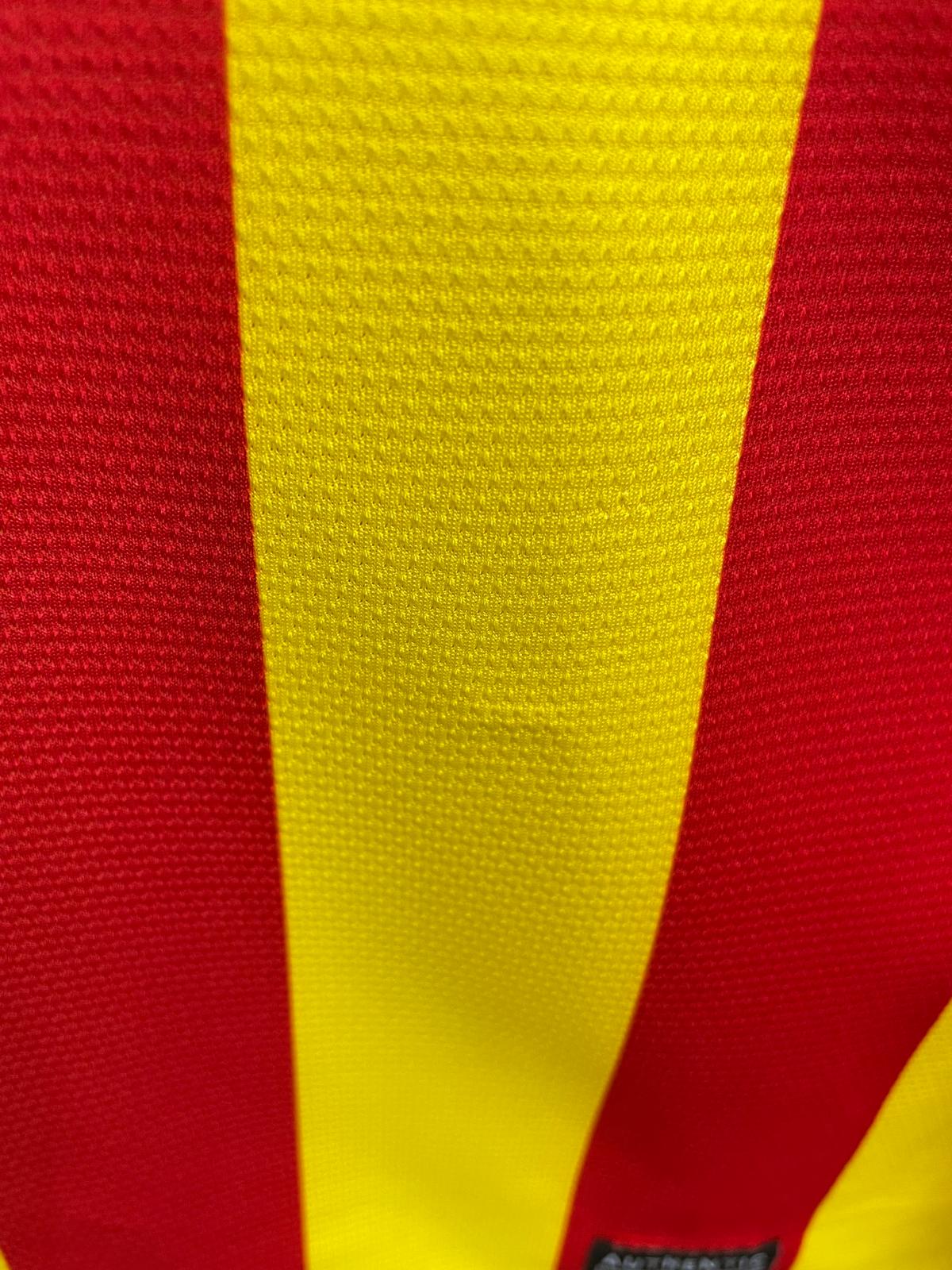 Cesc Fabregas Barcelona 13/14 langærmet udebanetrøje - M