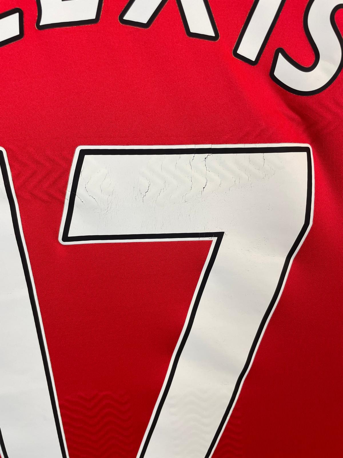 Alexis Sanchez Arsenal 14/15 Player issue hjemmebanetrøje - L