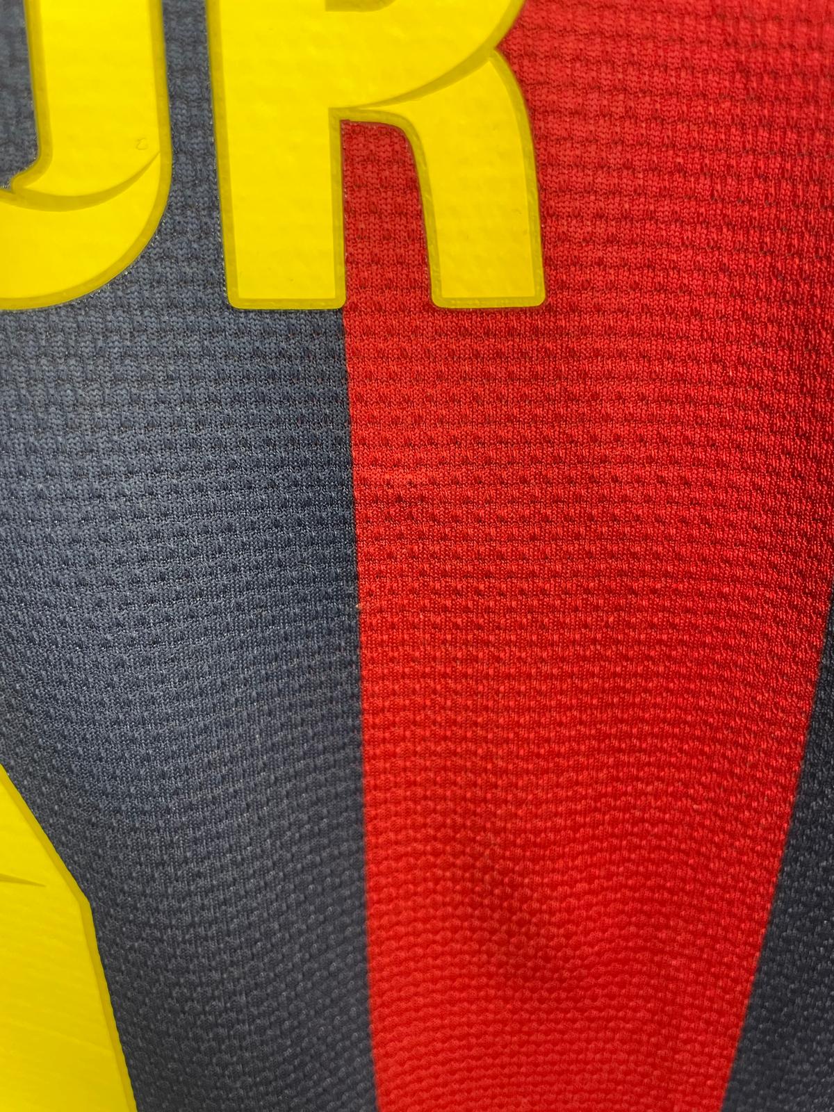 Neymar Barcelona 13/14 langærmet hjemmebanetrøje - M