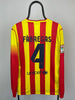 Cesc Fabregas Barcelona 13/14 langærmet udebanetrøje - M