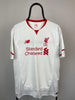 Liverpool 15/16 udebanetrøje - L
