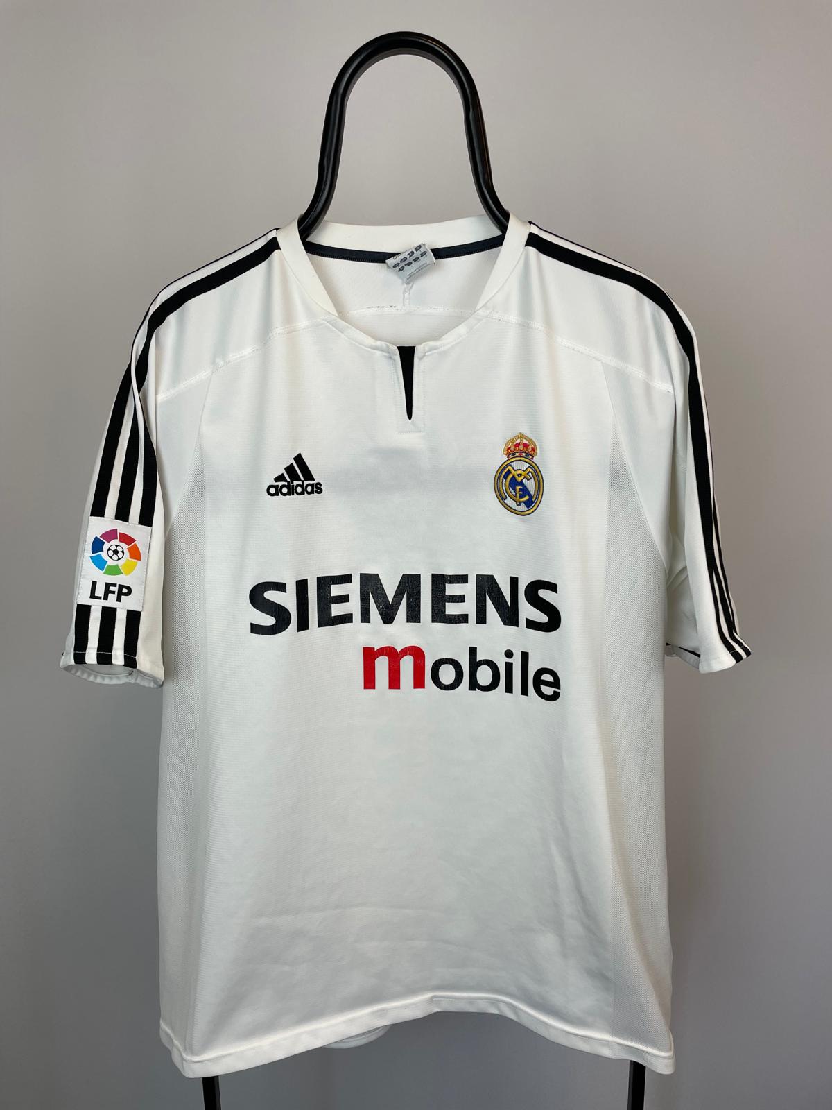 Real Madrid 03/04 hjemmebanetrøje - L