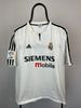 Real Madrid 03/04 hjemmebanetrøje - L