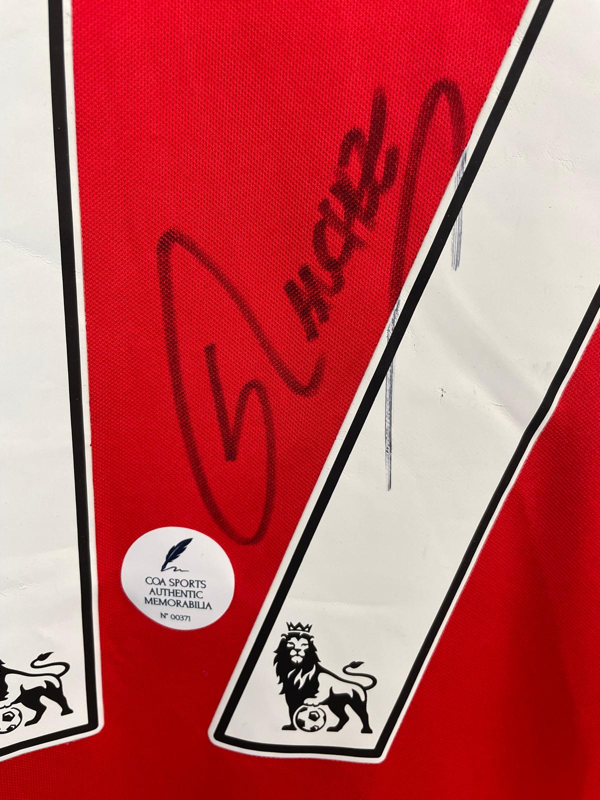 Alexis Sanchez Arsenal 14/15 SIGNERET hjemmebanetrøje - XXL