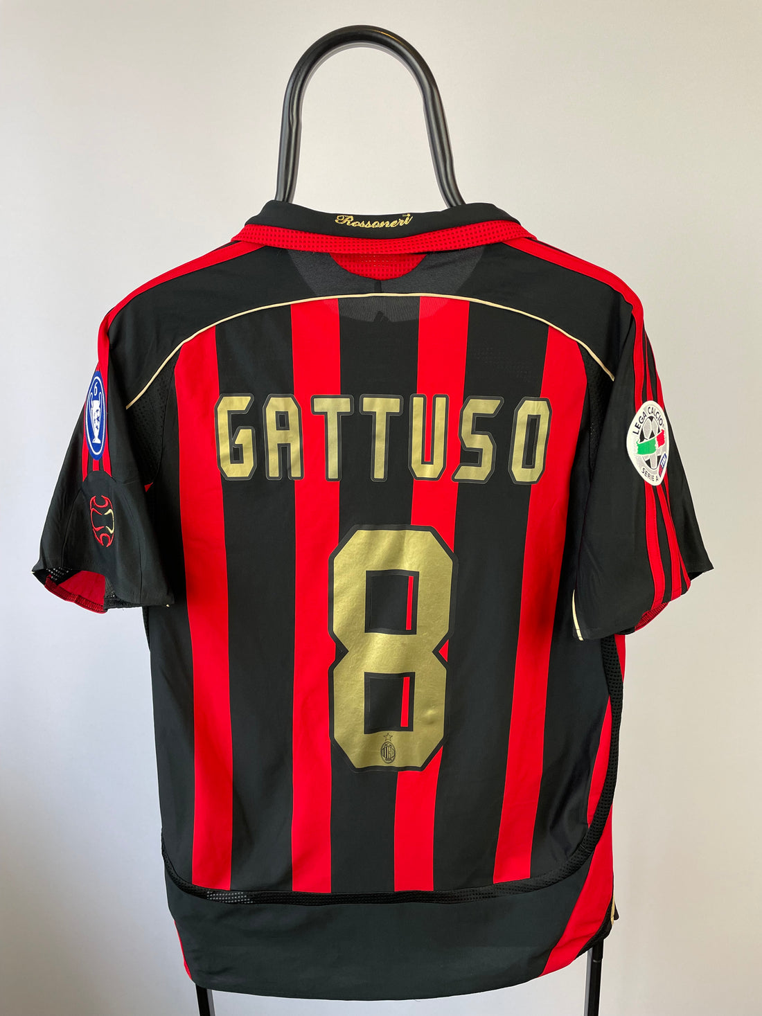 Gennaro Gattuso AC Milan 06/07 hjemmebanetrøje - S