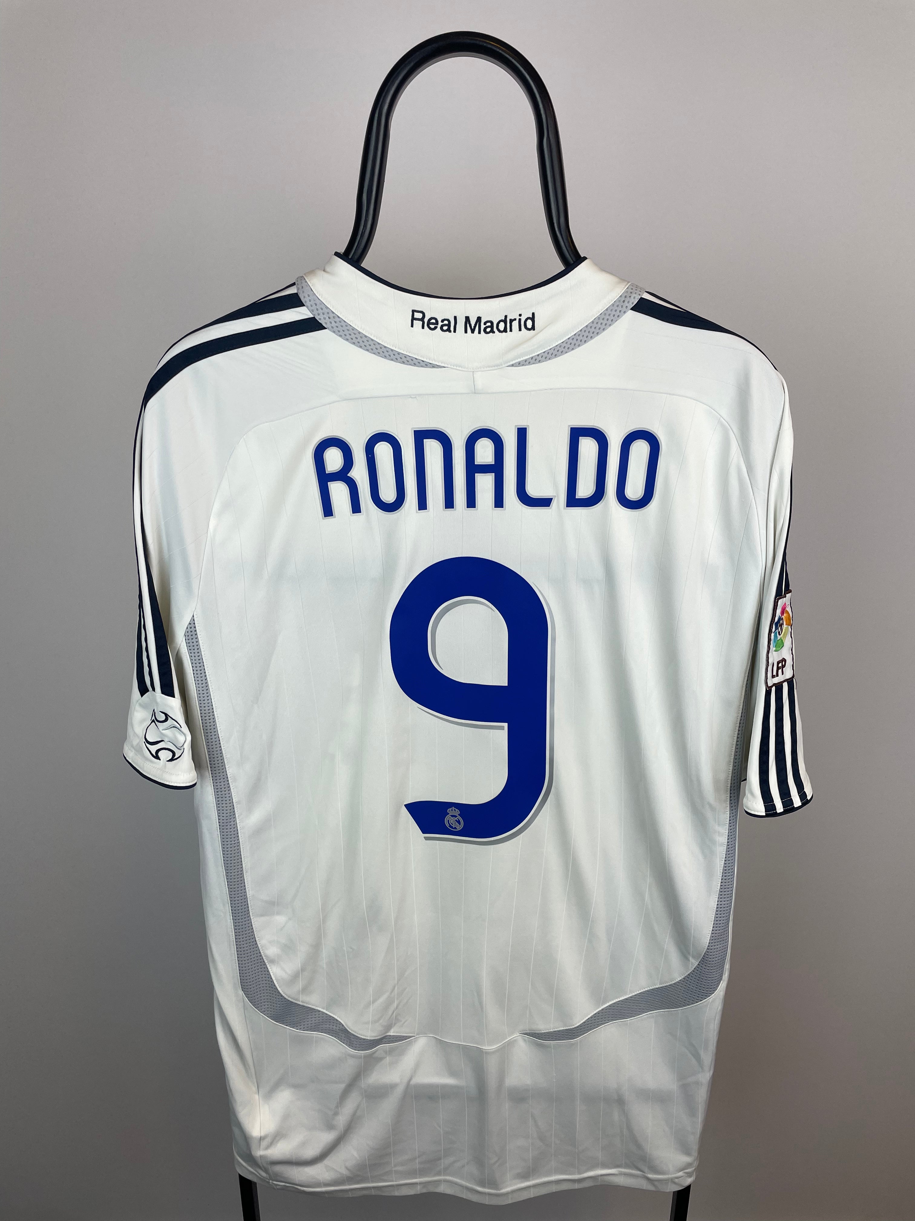 Ronaldo Real Madrid 06/07 hjemmebanetrøje - L