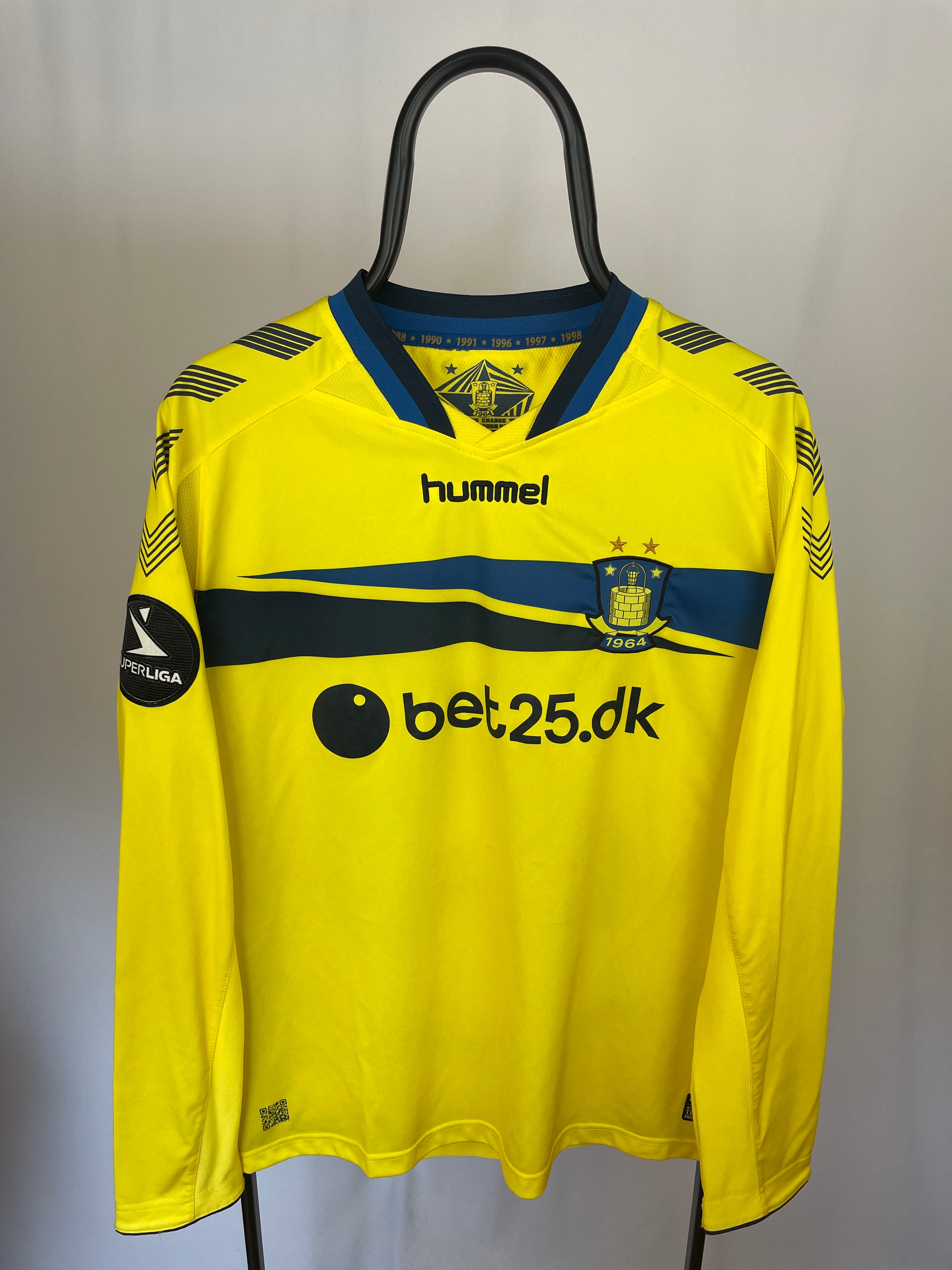 Nikolai Laursen Brøndby 14/15 home shirt - L
