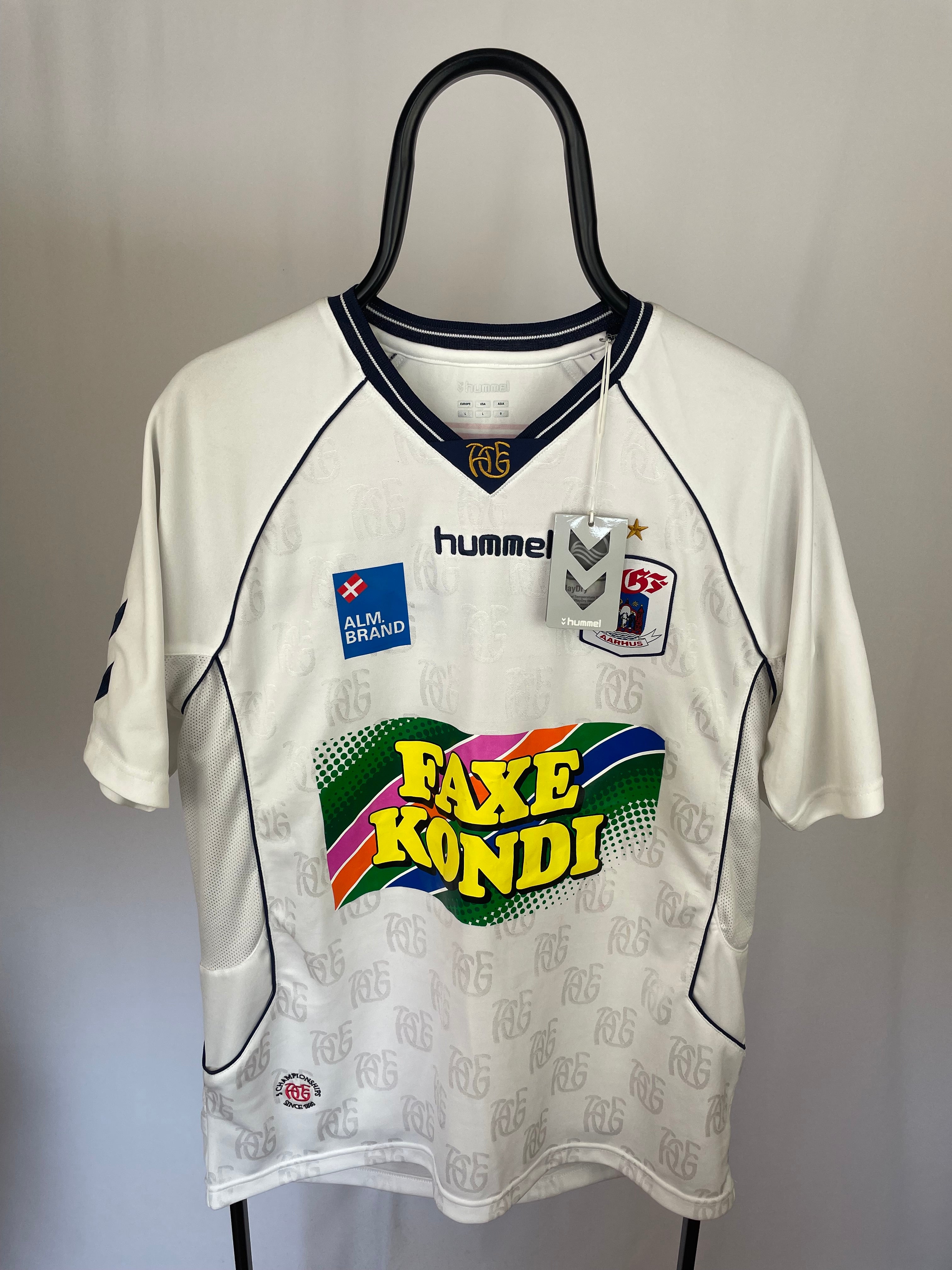 Anders Nielsen AGF 09/10 hjemmebanetrøje - L