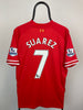 Luis Suarez Liverpool 13/14 hjemmebanetrøje - L