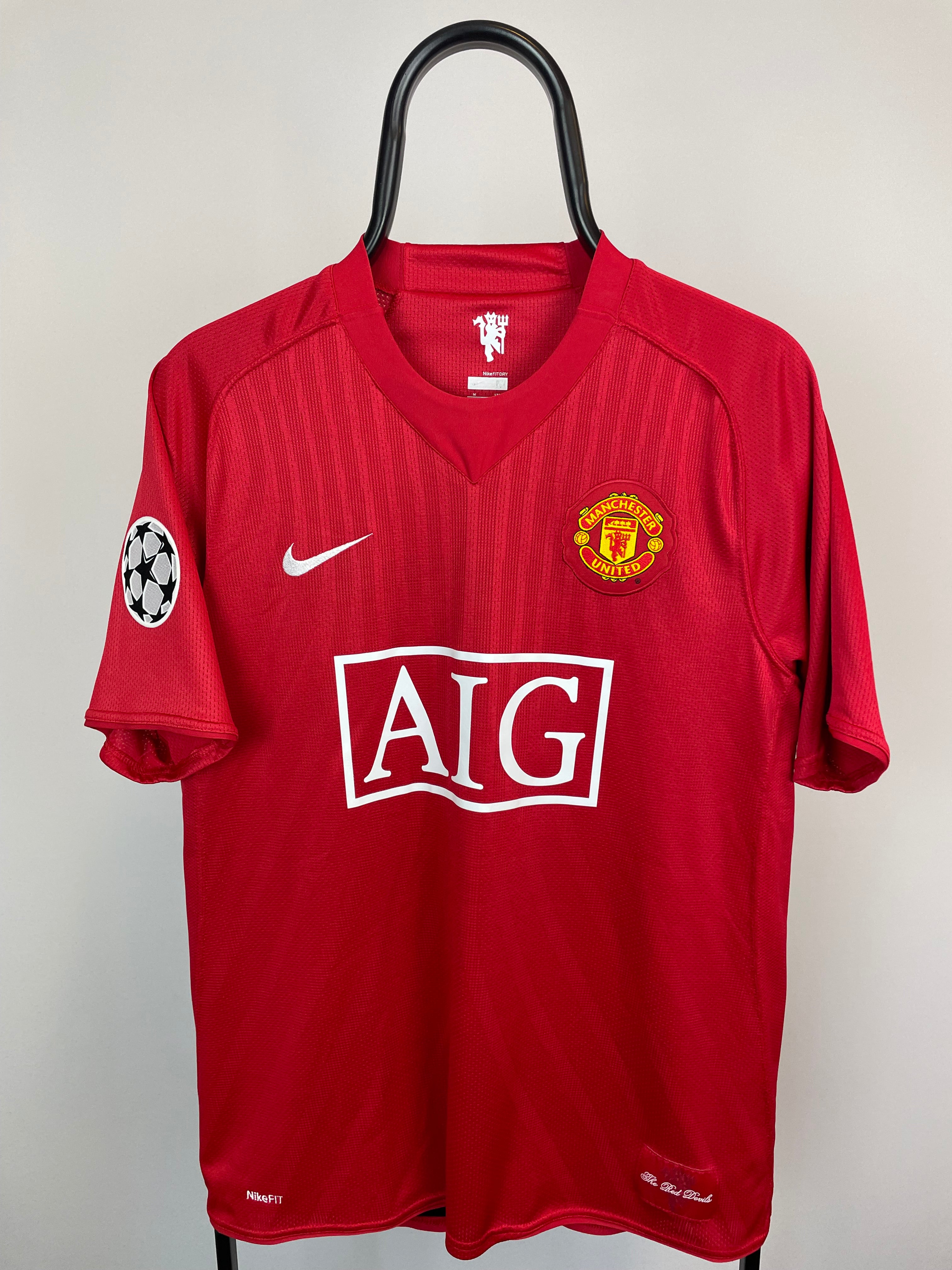 Cristiano Ronaldo Manchester United 07/08 hjemmebanetrøje - M