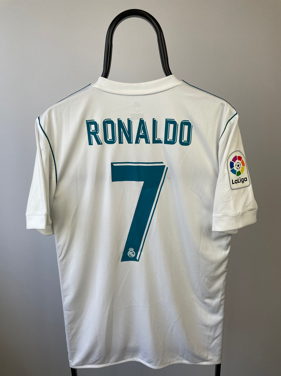 Cristiano Ronaldo Real Madrid 17/18 hjemmebanetrøje - M