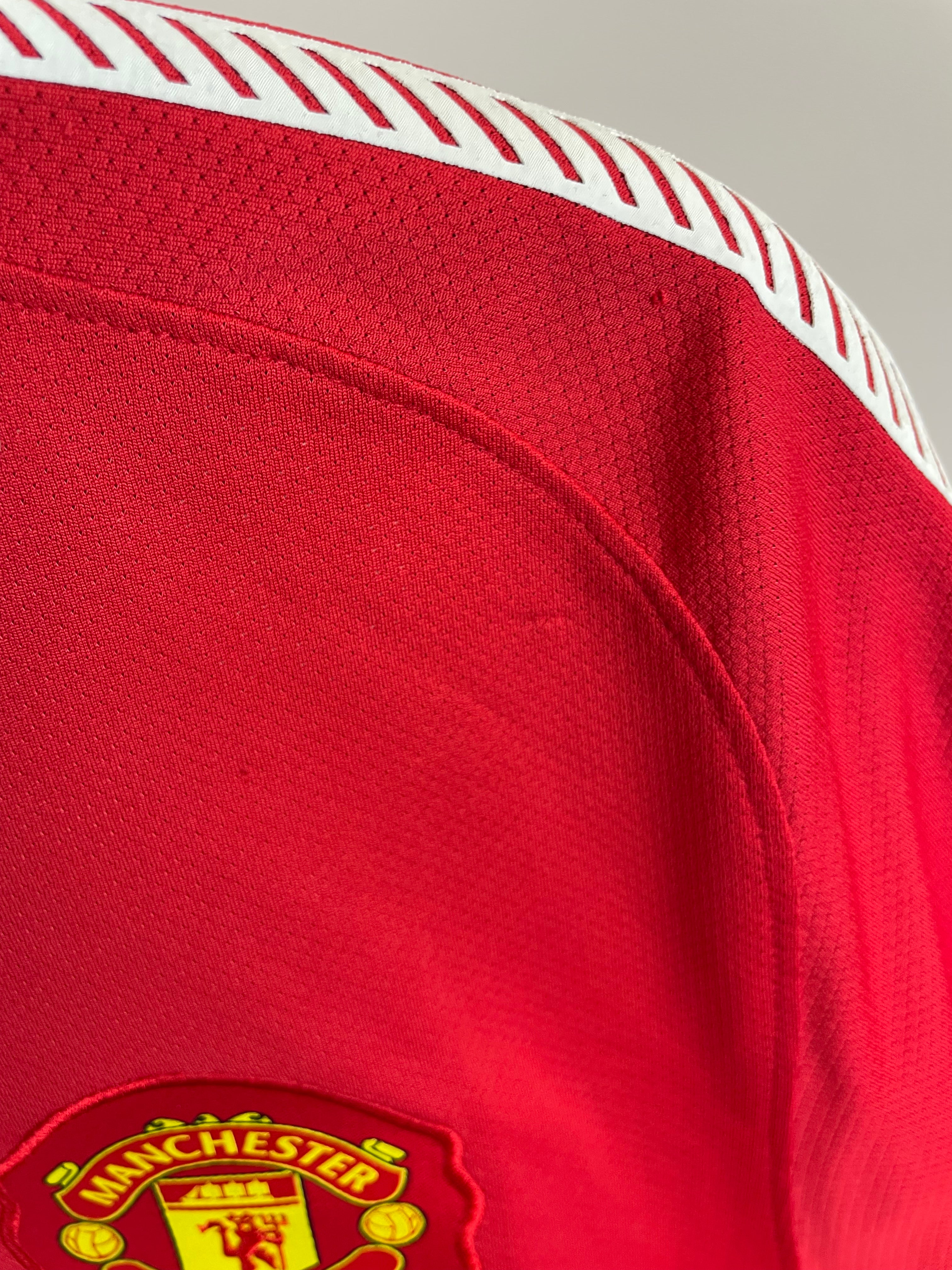 Nemanja Vidic Manchester United 10/11 hjemmebanetrøje - L