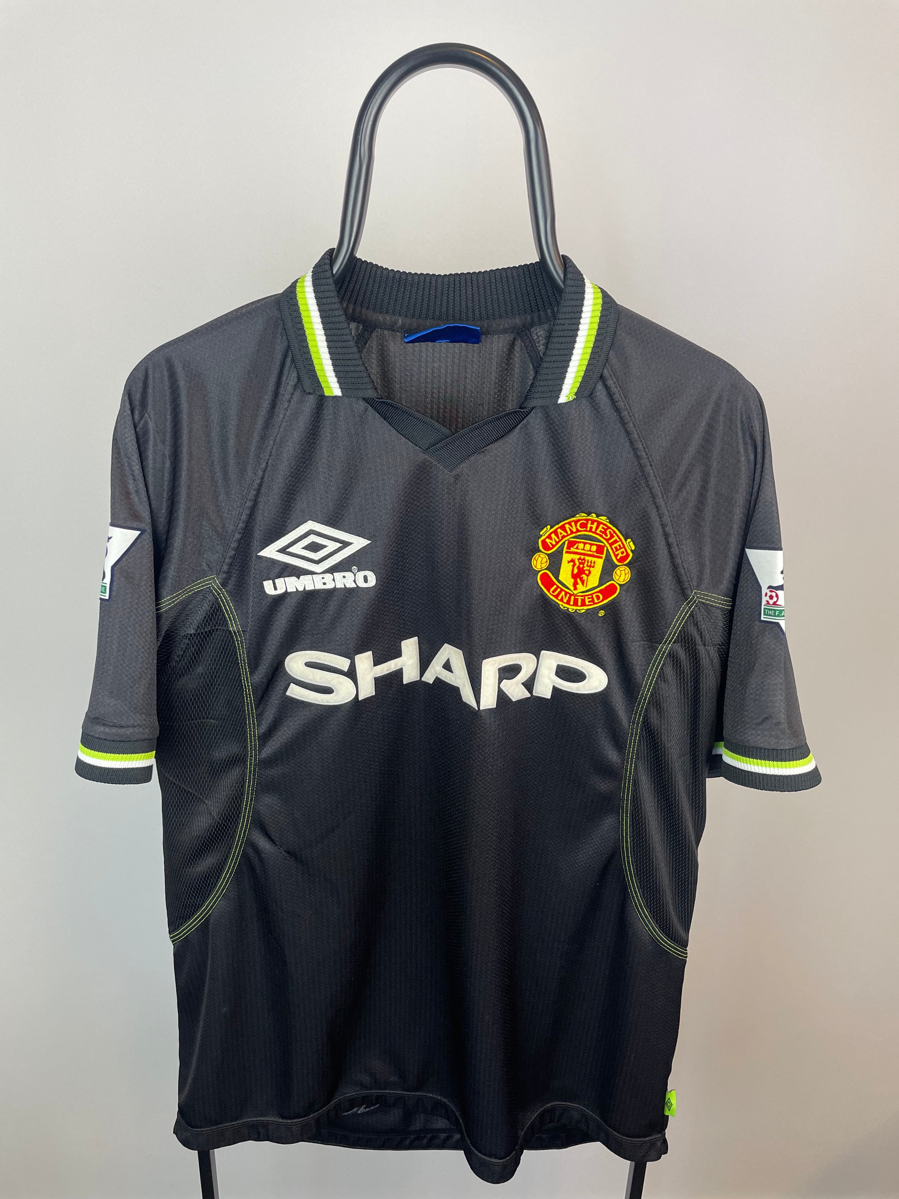 Ole Gunnar Solskjaer Manchester United 98/99 3 trøje - L