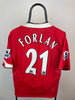Diego Forlán Manchester United 04/06 hjemmebanetrøje - M