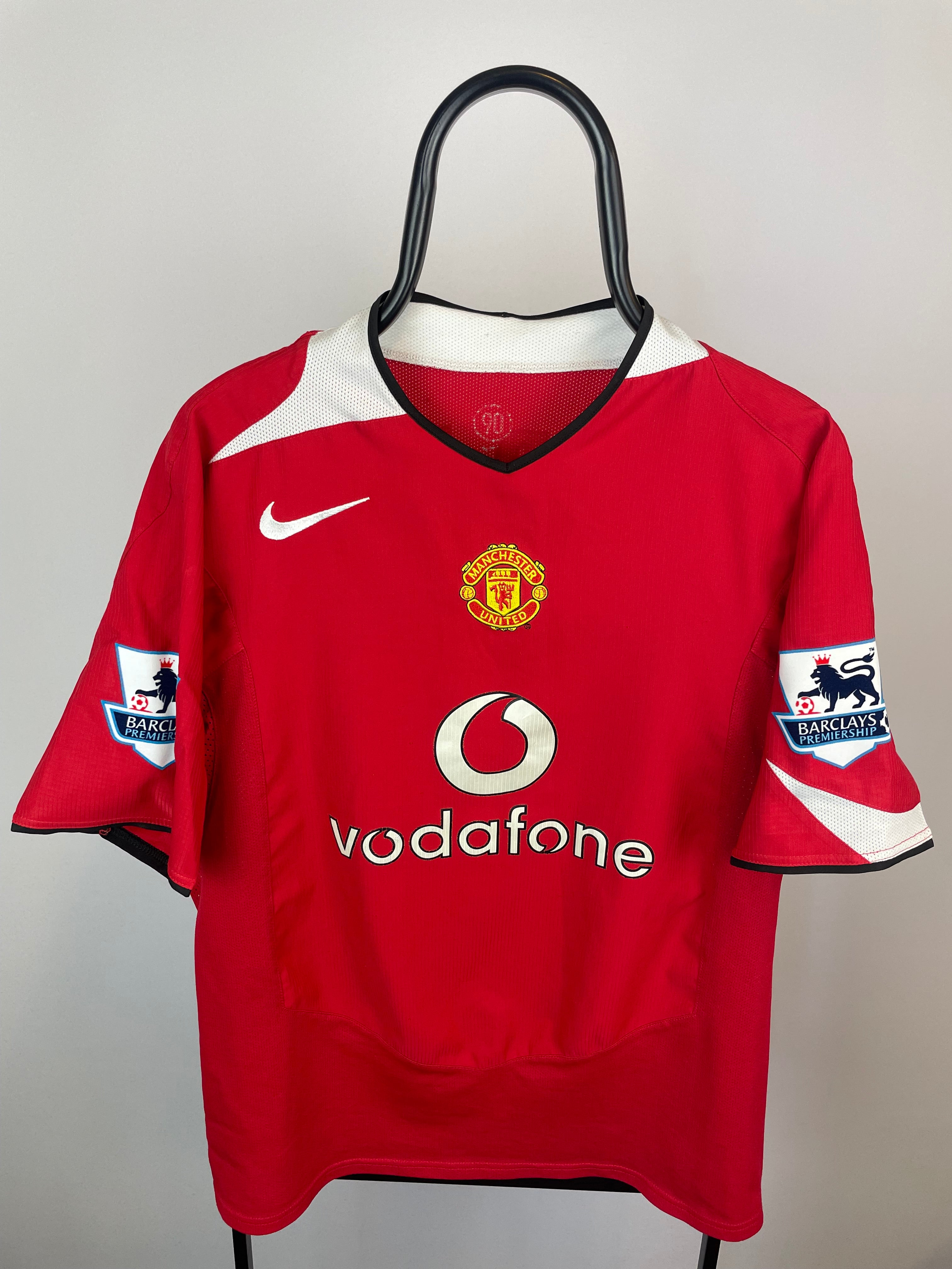 Diego Forlán Manchester United 04/06 hjemmebanetrøje - M