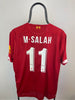 Mohamed Salah Liverpool 19/20 hjemmebanetrøje - XL