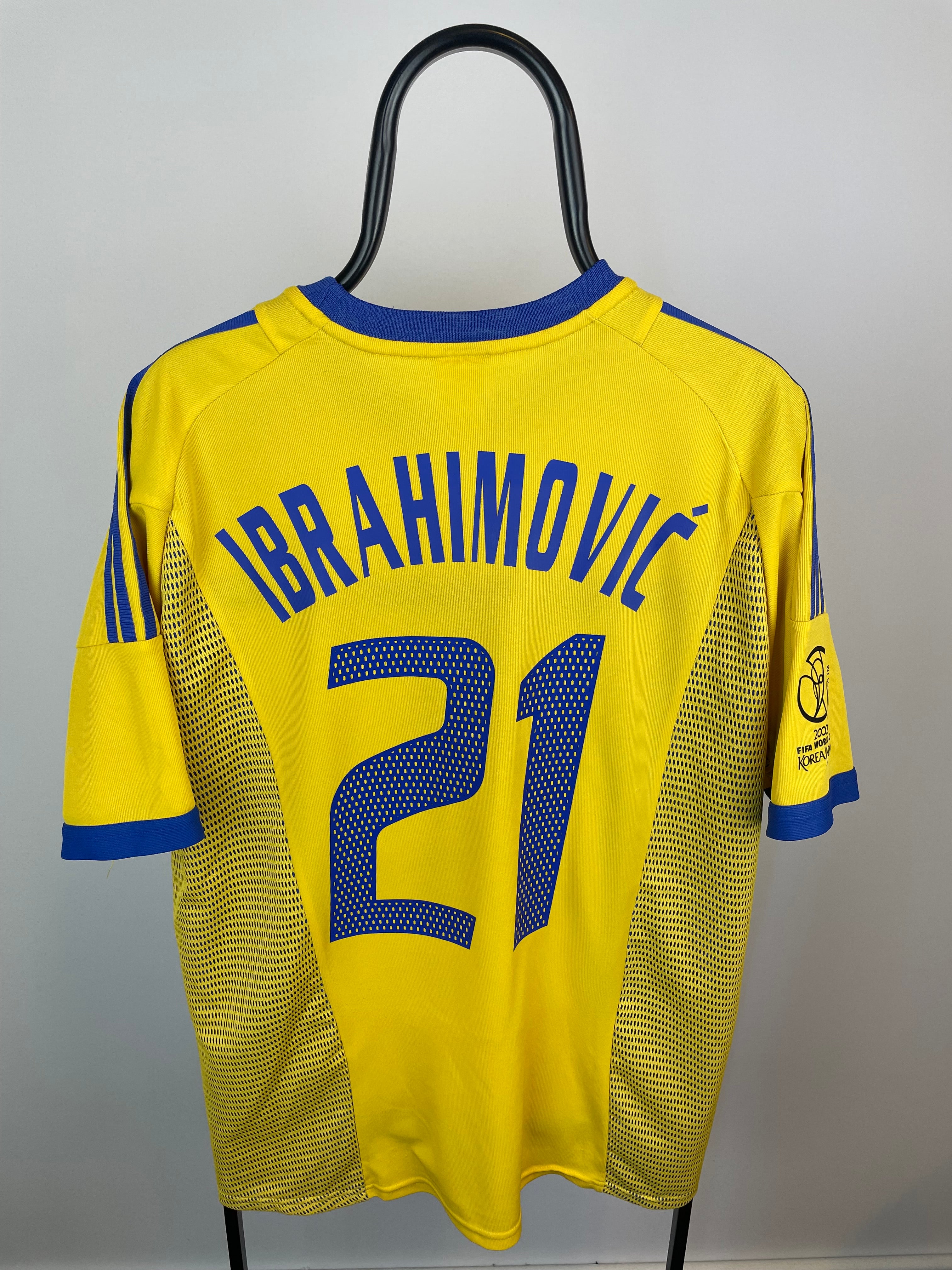 Zlatan Ibrahimovic Sverige 02/04 hjemmebanetrøje - XL