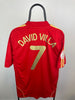 David Villa Spanien 08/09 hjemmebanetrøje - L