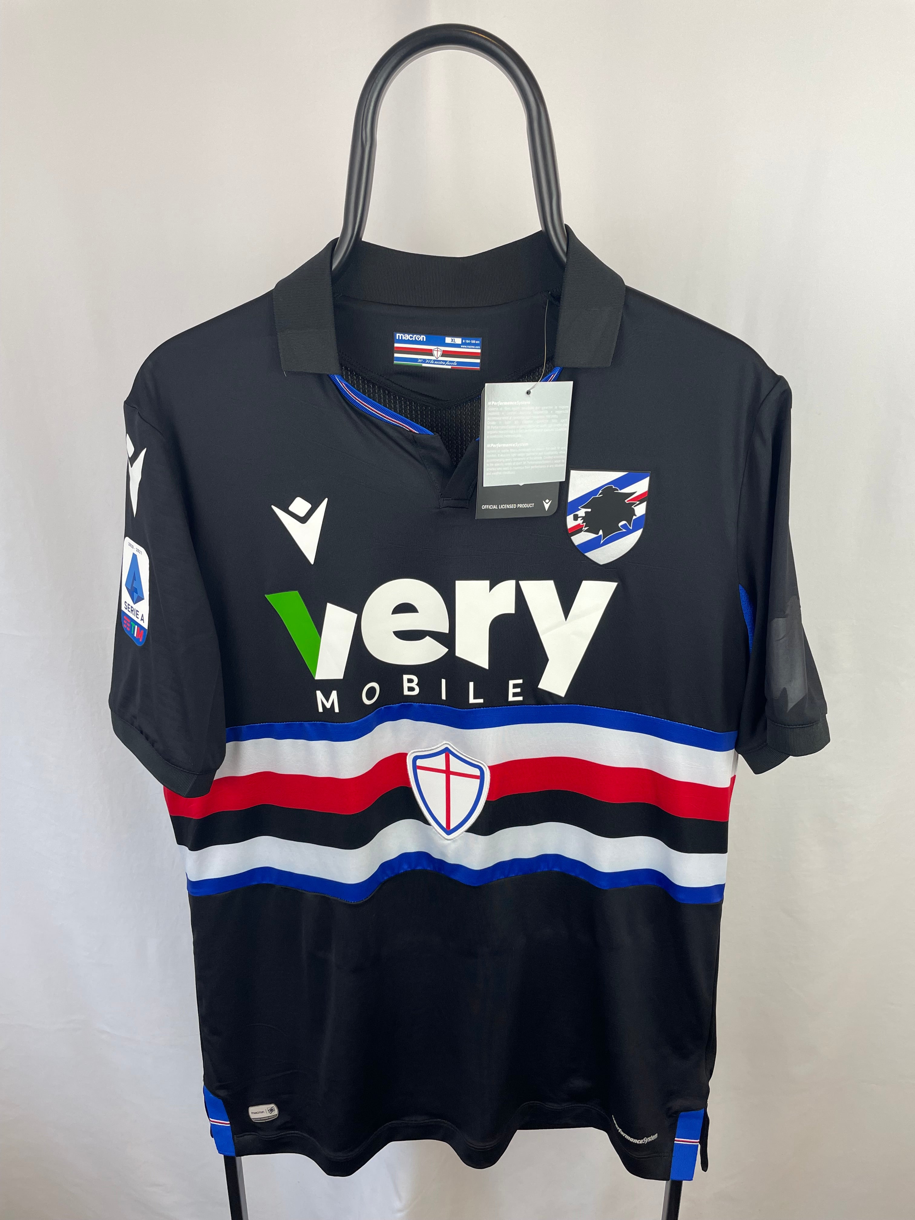 Mikkel Damsgaard Sampdoria 20/21 Authentic 3. trøje - XL