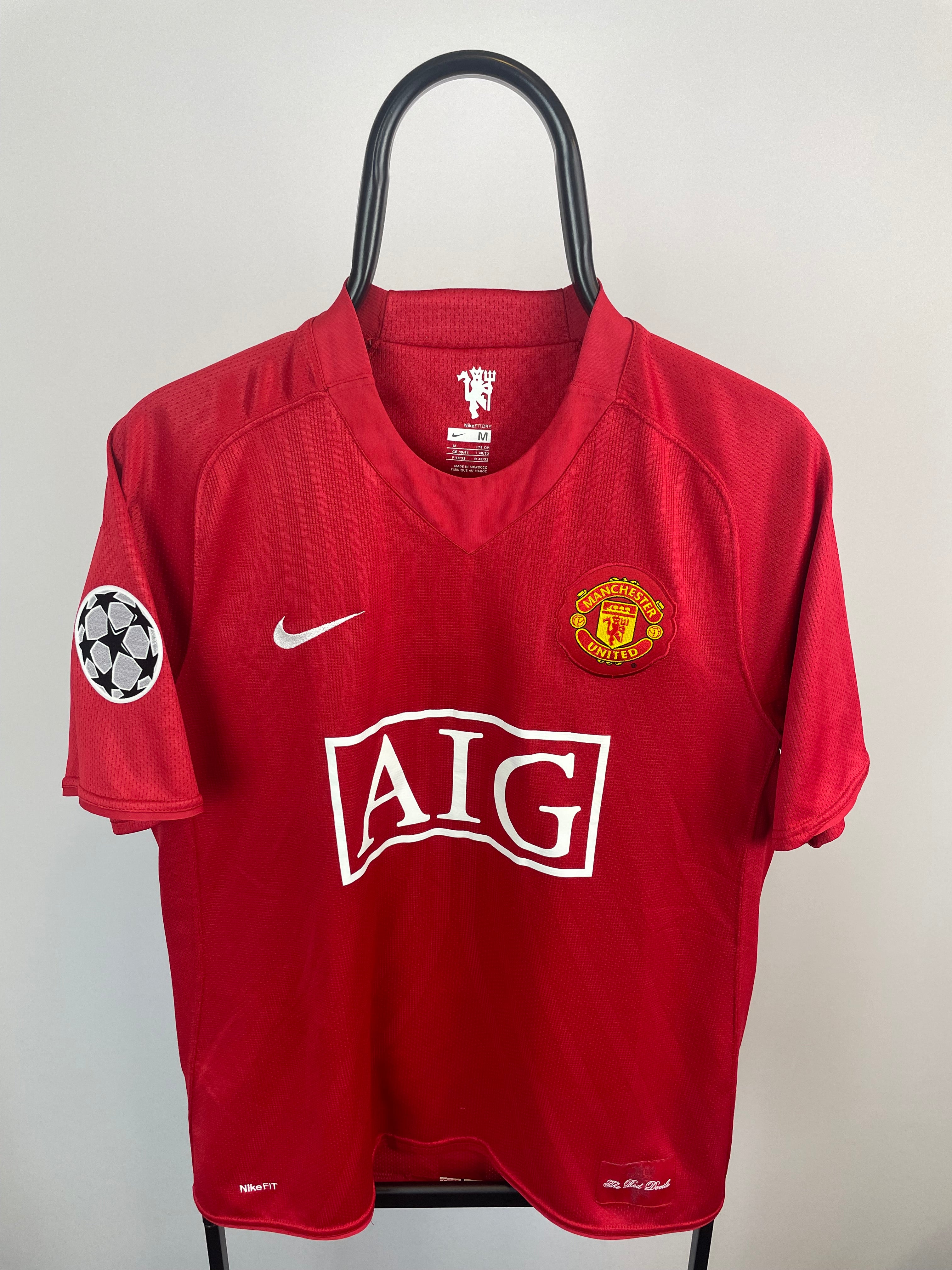 Wayne Rooney Manchester United 07/08 hjemmebanetrøje - M