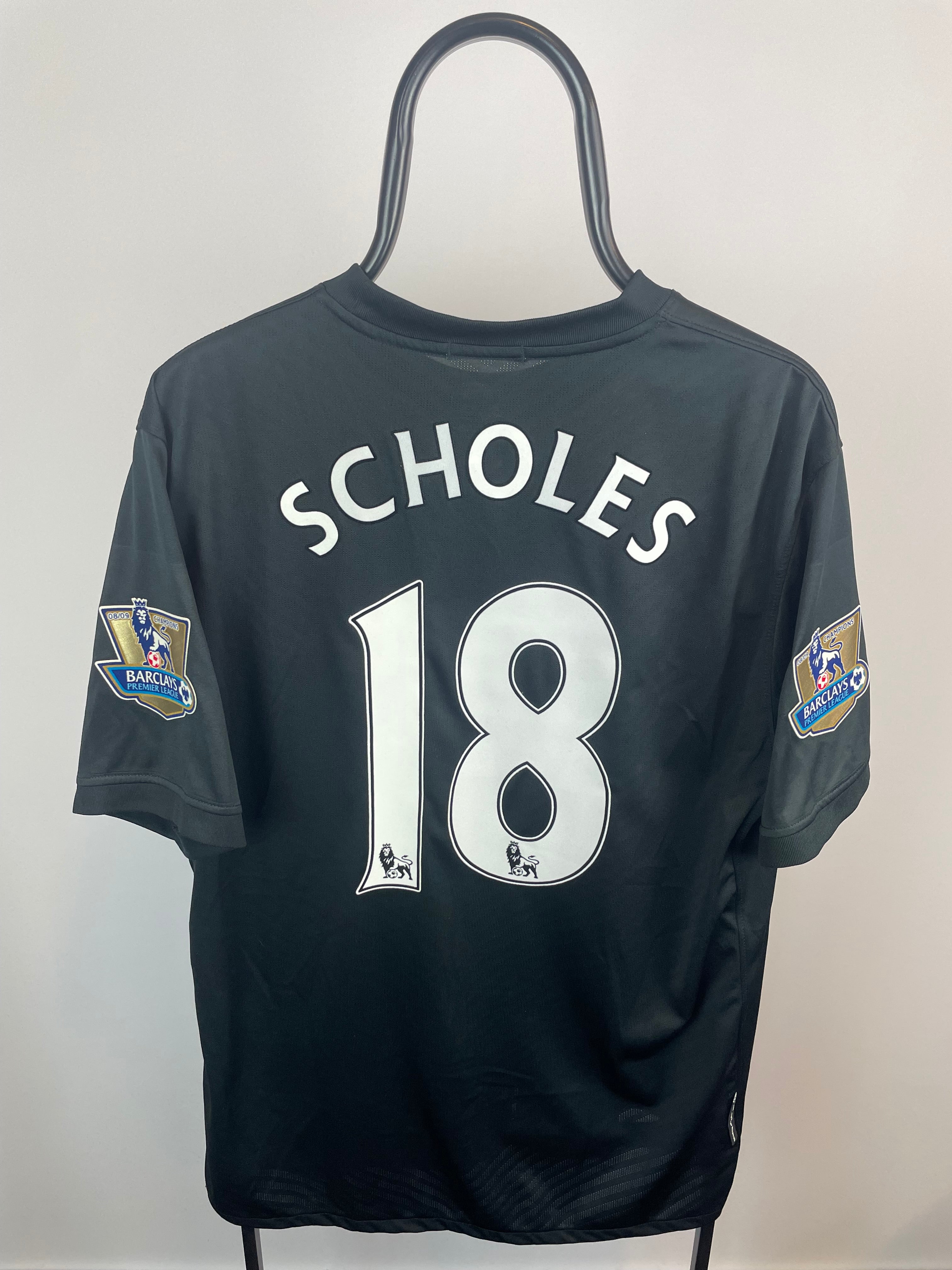 Paul Scholes Manchester United 09/10 udebanetrøje - XL