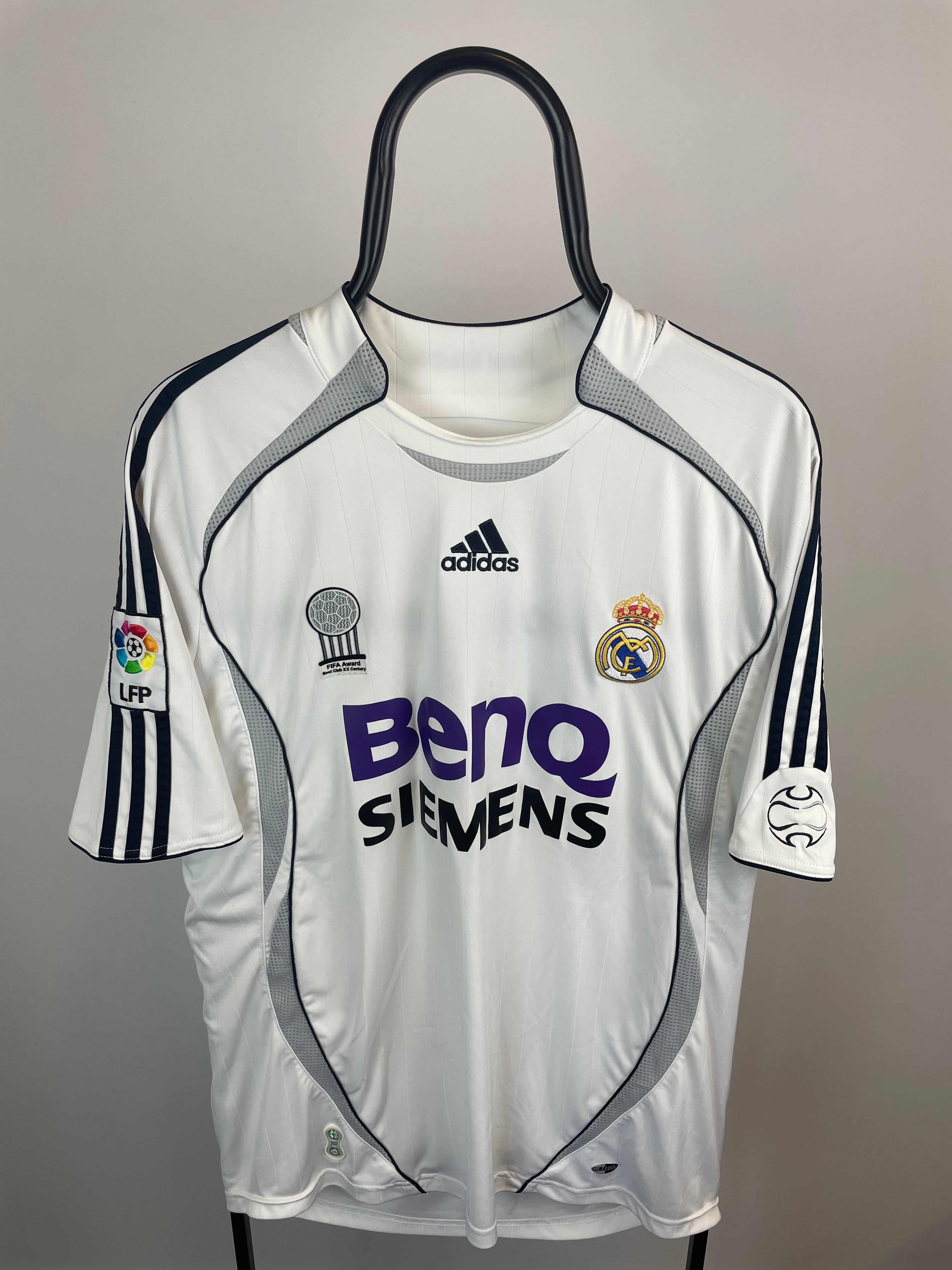 Ronaldo Real Madrid 06/07 hjemmebanetrøje - L