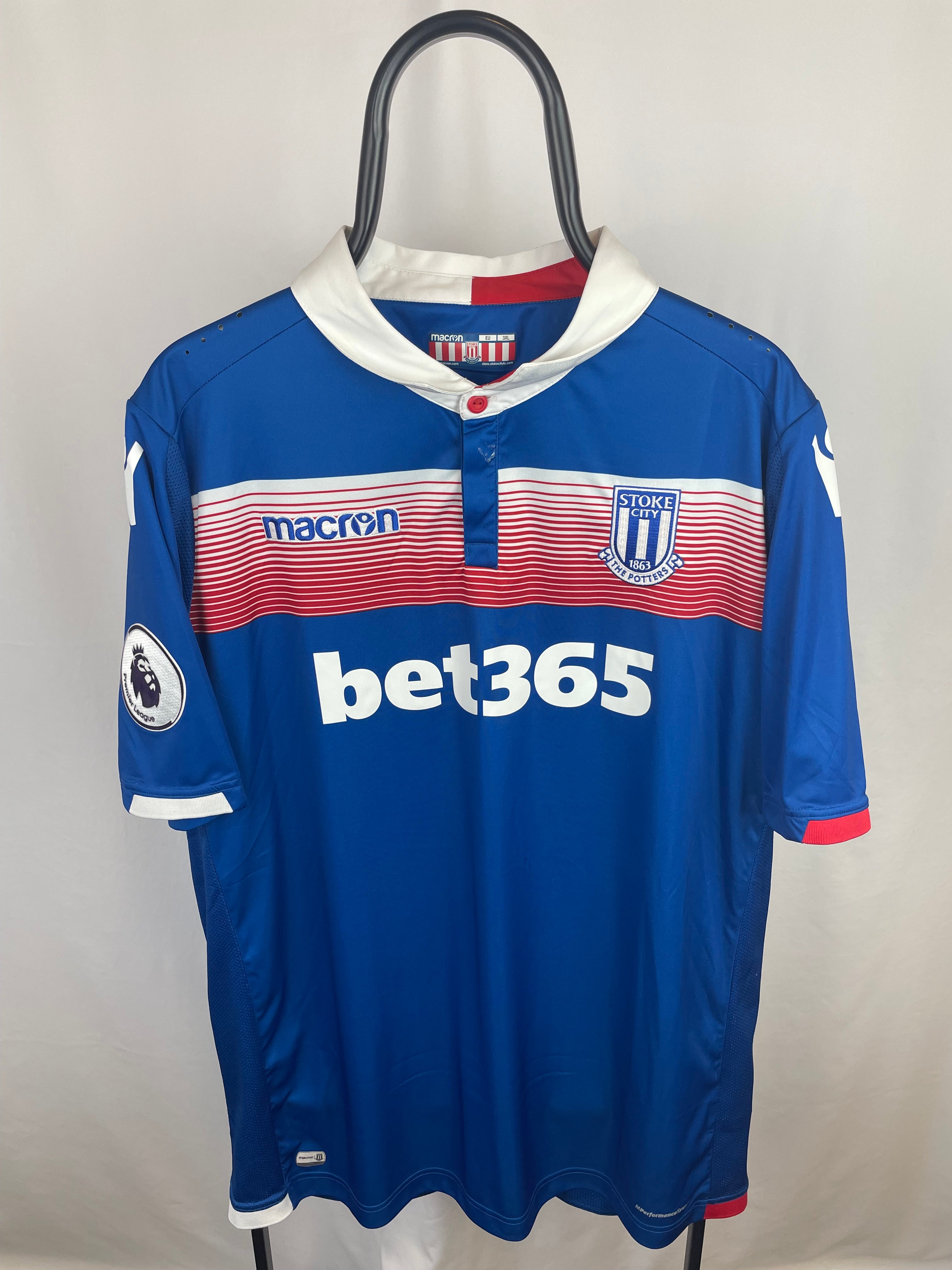 Peter Crouch Stoke City 17/18 udebanetrøje - XXXL