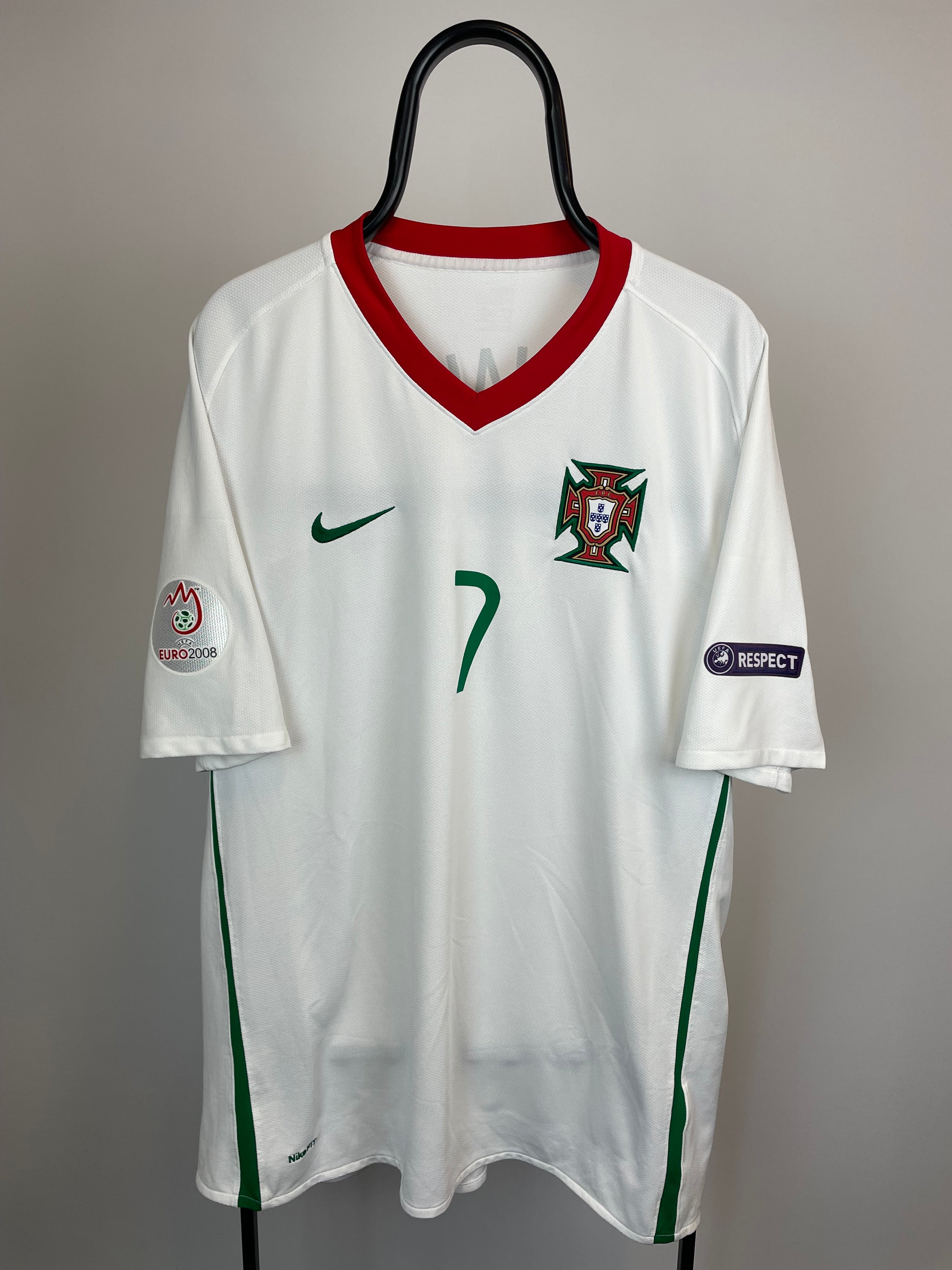 Cristiano Ronaldo Portugal 08/10 udebanetrøje - XXL