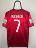 Cristiano Ronaldo Portugal 14/16 hjemmebanetrøje - M