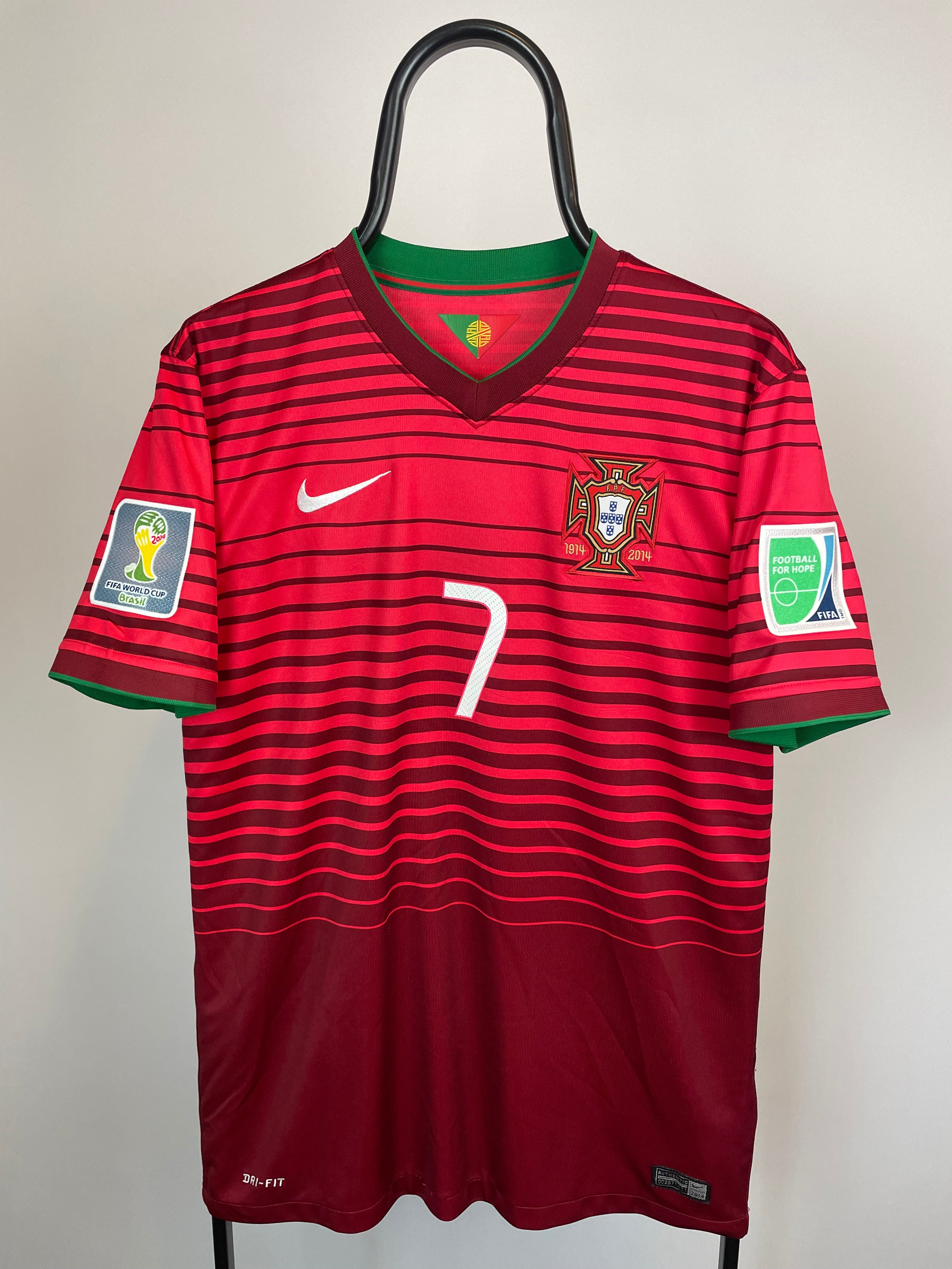 Cristiano Ronaldo Portugal 14/16 hjemmebanetrøje - M