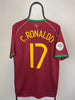 Cristiano Ronaldo Portugal 06/08 hjemmebanetrøje - L
