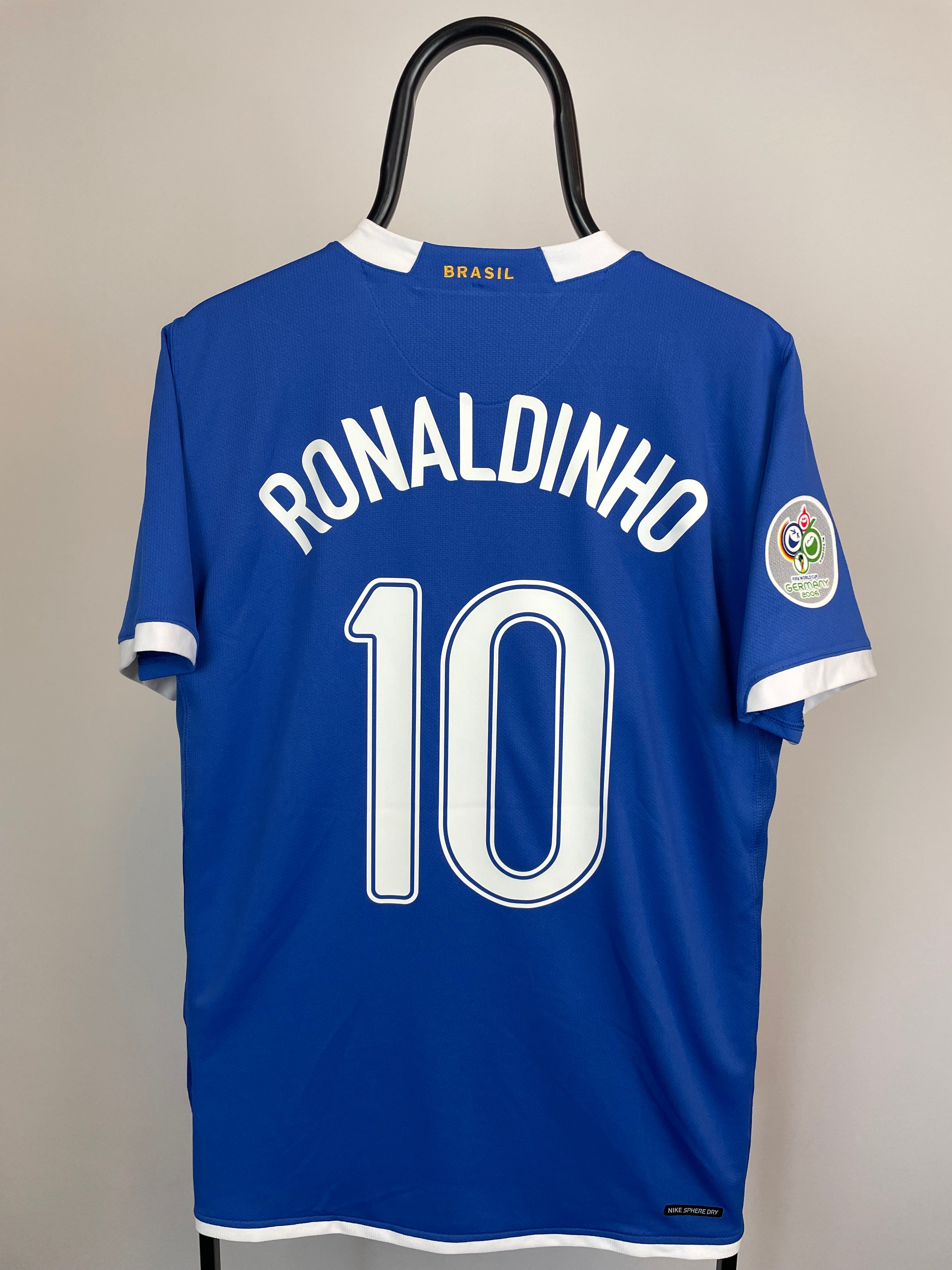 Ronaldinho Brasilien 06/08 udebanetrøje - M