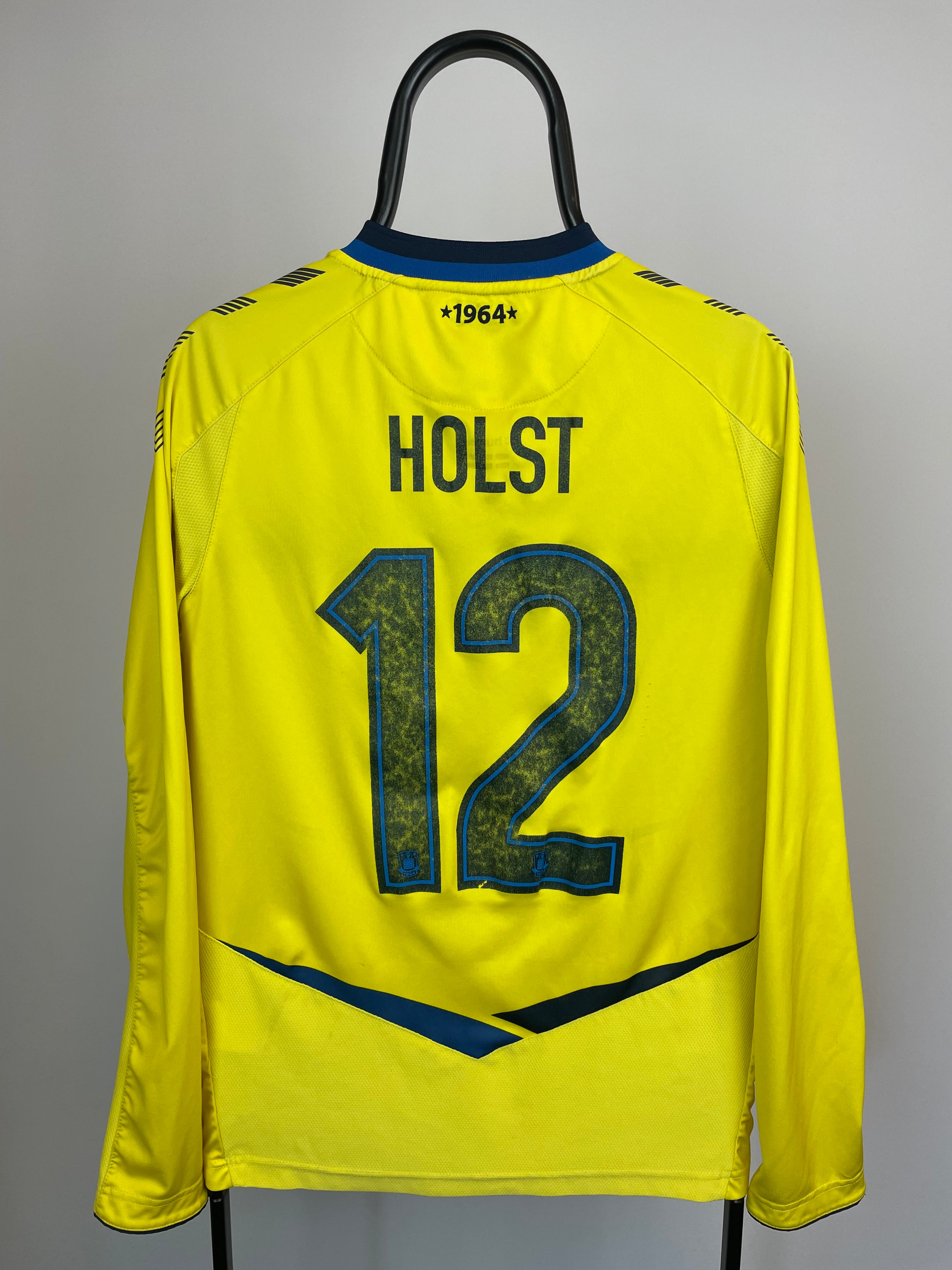 Frederik Holst Brøndby 13/14 langærmet hjemmebanetrøje - L