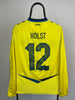 Frederik Holst Brøndby 13/14 langærmet hjemmebanetrøje - L