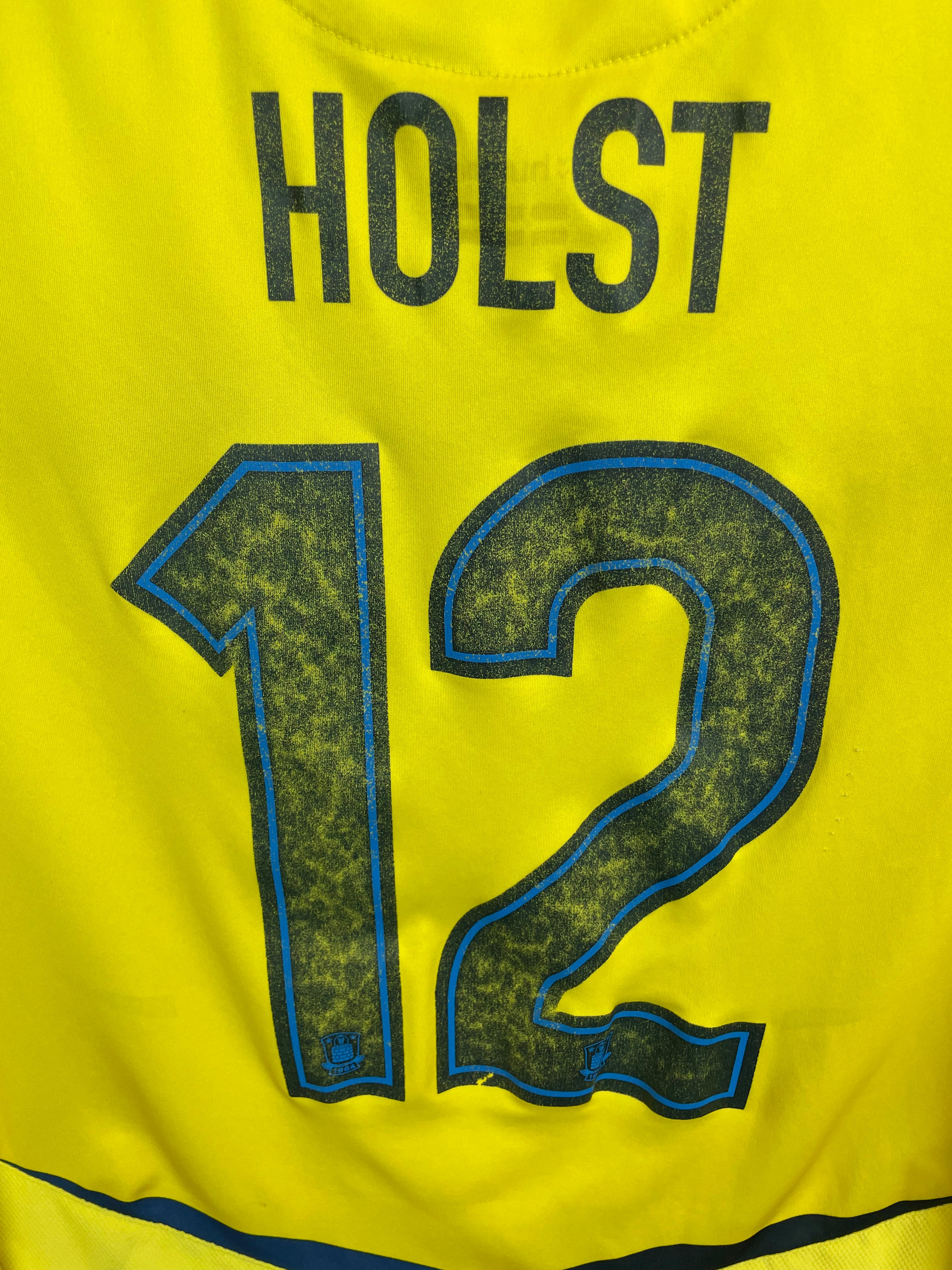Frederik Holst Brøndby 13/14 langærmet hjemmebanetrøje - L