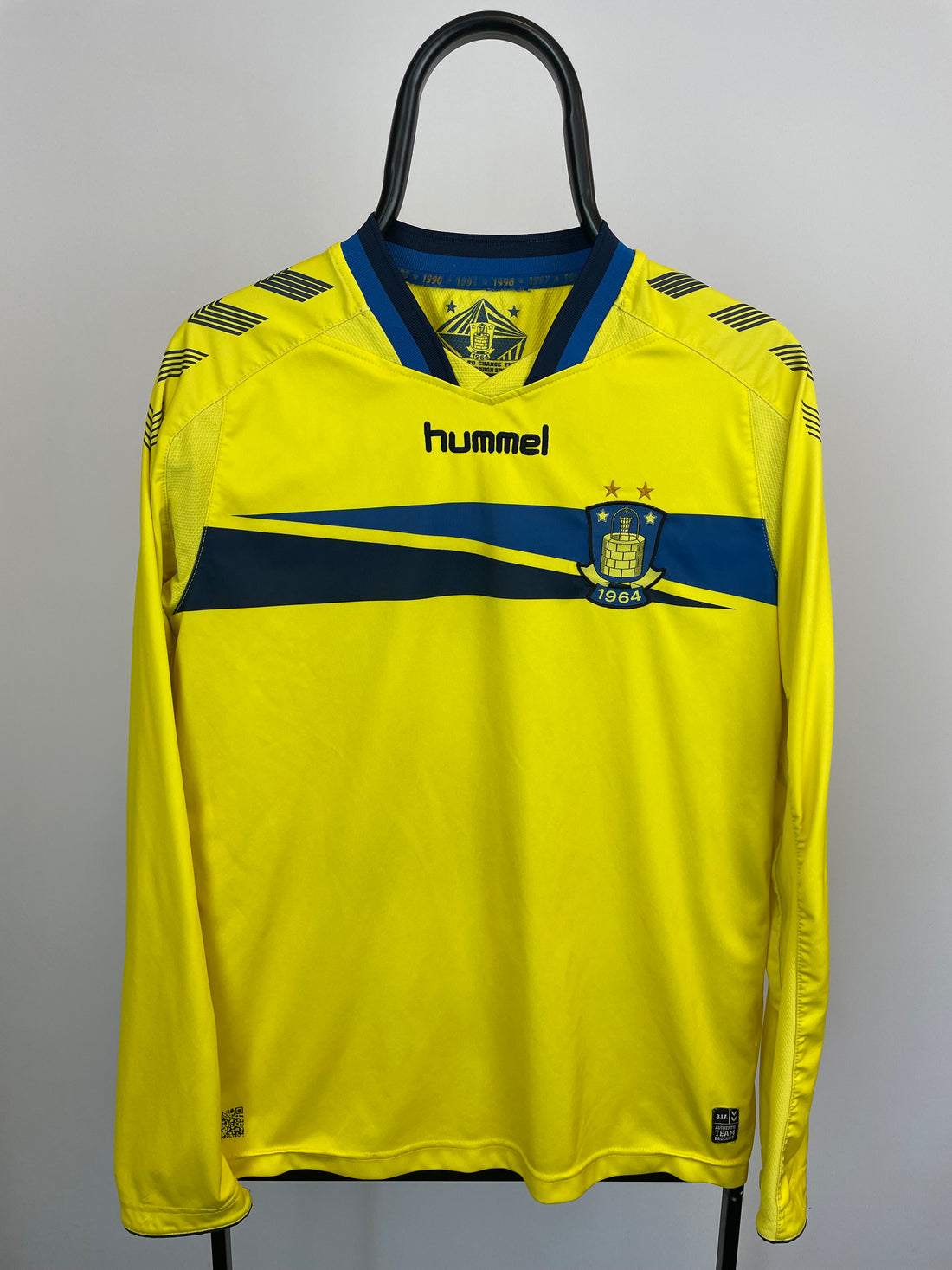 Frederik Holst Brøndby 13/14 langærmet hjemmebanetrøje - L