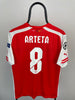 Mikel Arteta Arsenal 14/15 hjemmebanetrøje - L