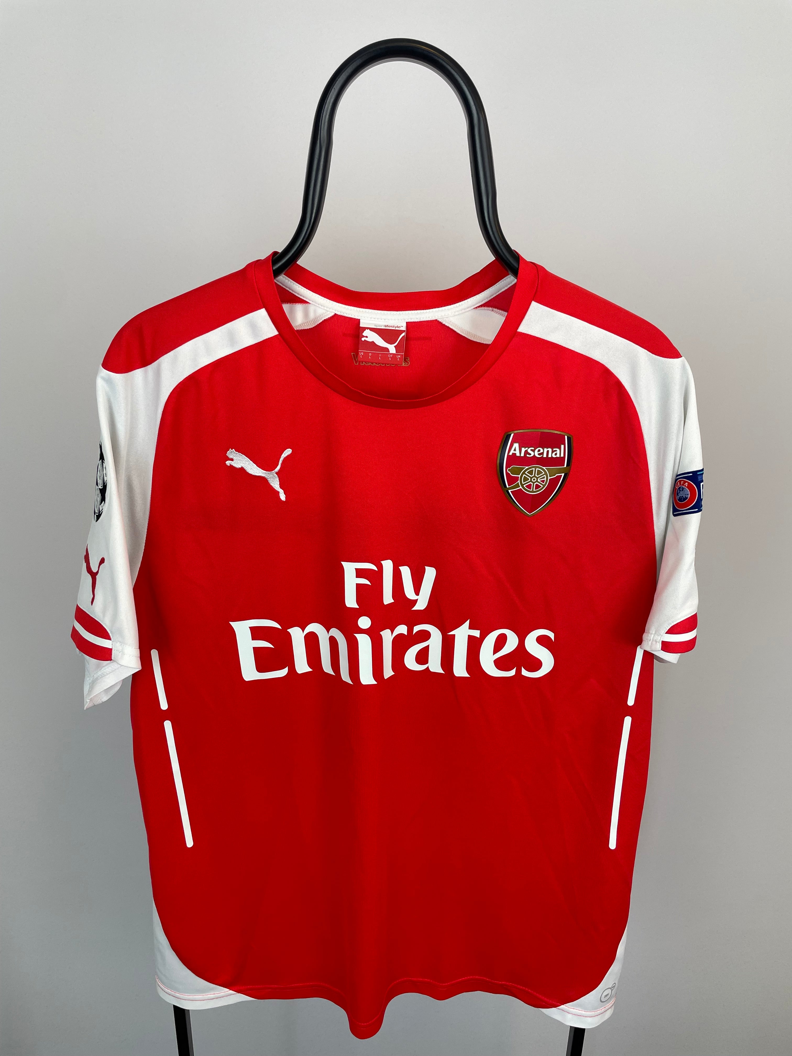 Mikel Arteta Arsenal 14/15 hjemmebanetrøje - L