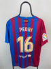 Pedri FC Barcelona 21/22 hjemmebanetrøje - XL