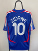 Zinedine Zidane Frankrig 06/08 hjemmebanetrøje - L